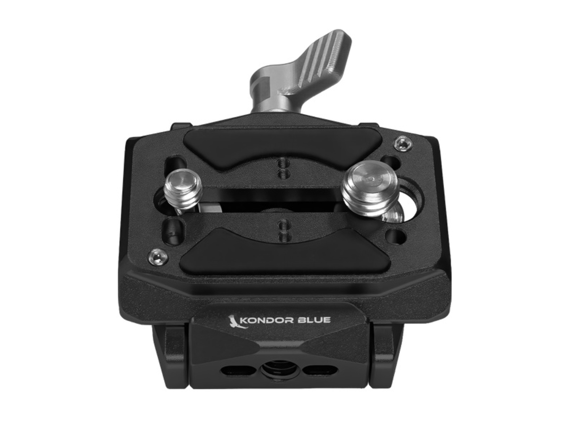 Kondor Blue Arca Swiss Receiver Camera Plate (V2) (Raven Black)