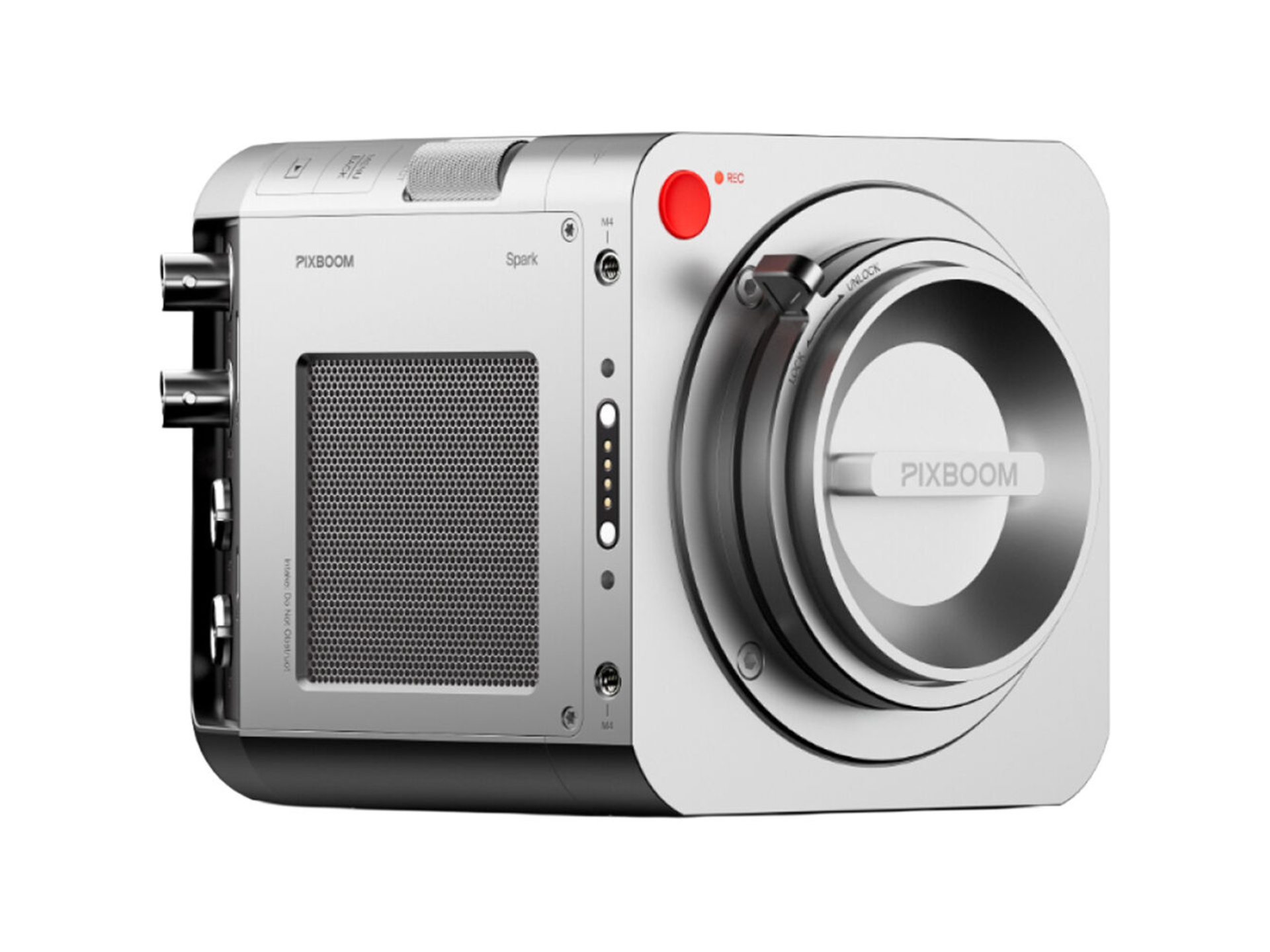 Pixboom Spark 4K Global-Shutter S35 Cinema Camera with 2.5TB SSD Card (ARRI PL, Silver)