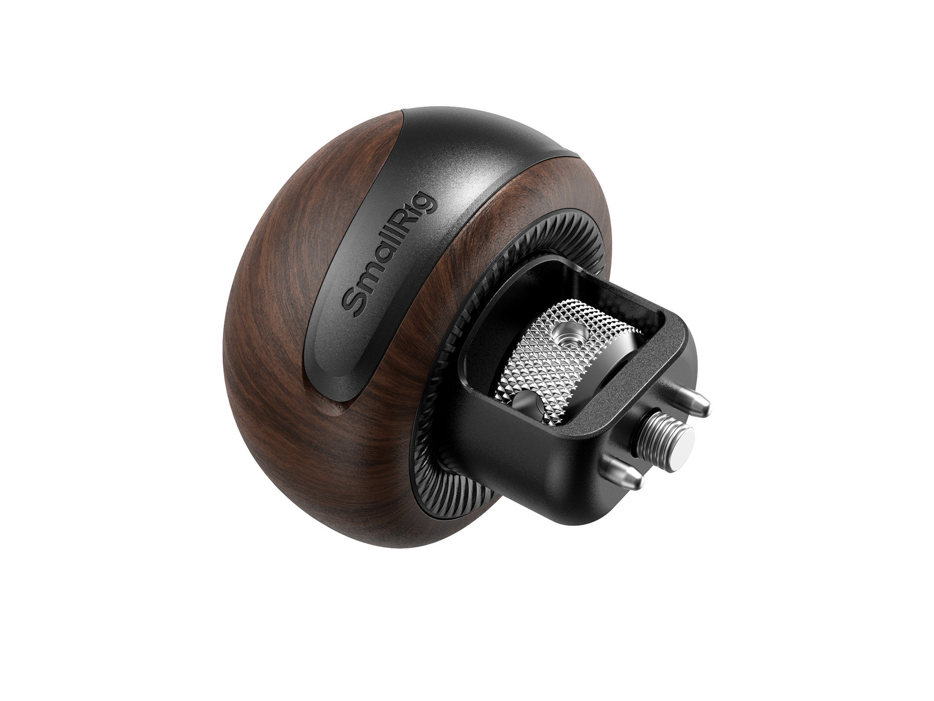 SmallRig 5926 mini Wooden Side Handle with 1/4''-20 Locating Screw