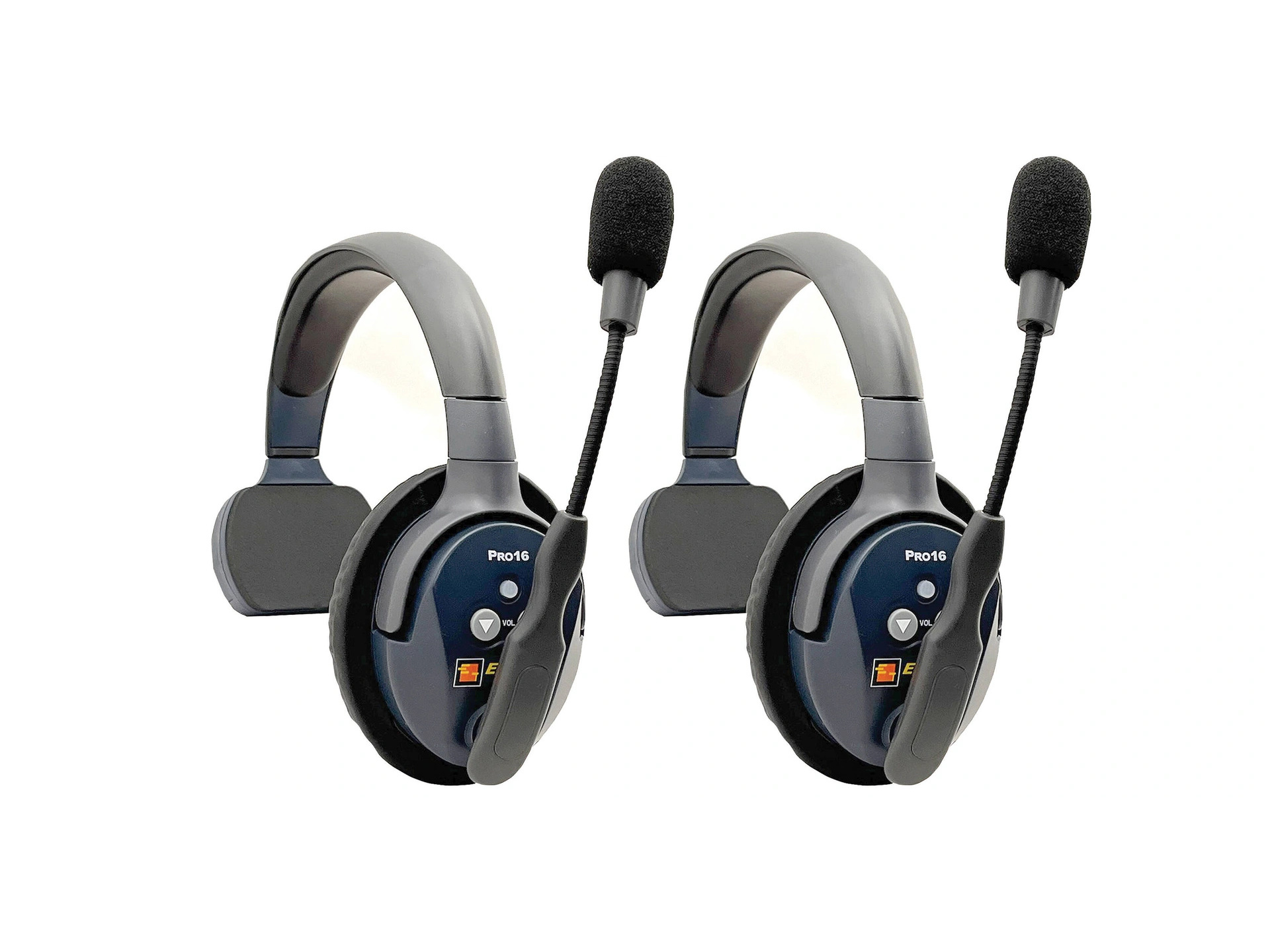 Eartec UltraLITE Pro16 Full-Duplex Wireless Intercom System with 2 Single-Ear Headsets (2.4 GHz)