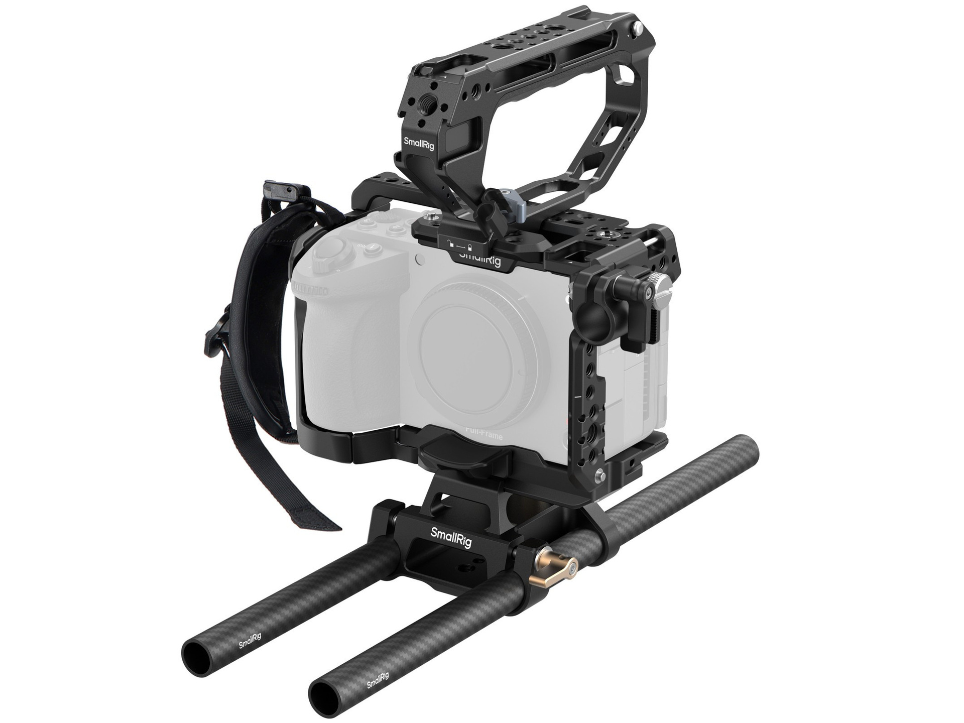 SmallRig 6924 "HawkLock" Advanced Cage Kit with Dual Rod System for Sony FX5