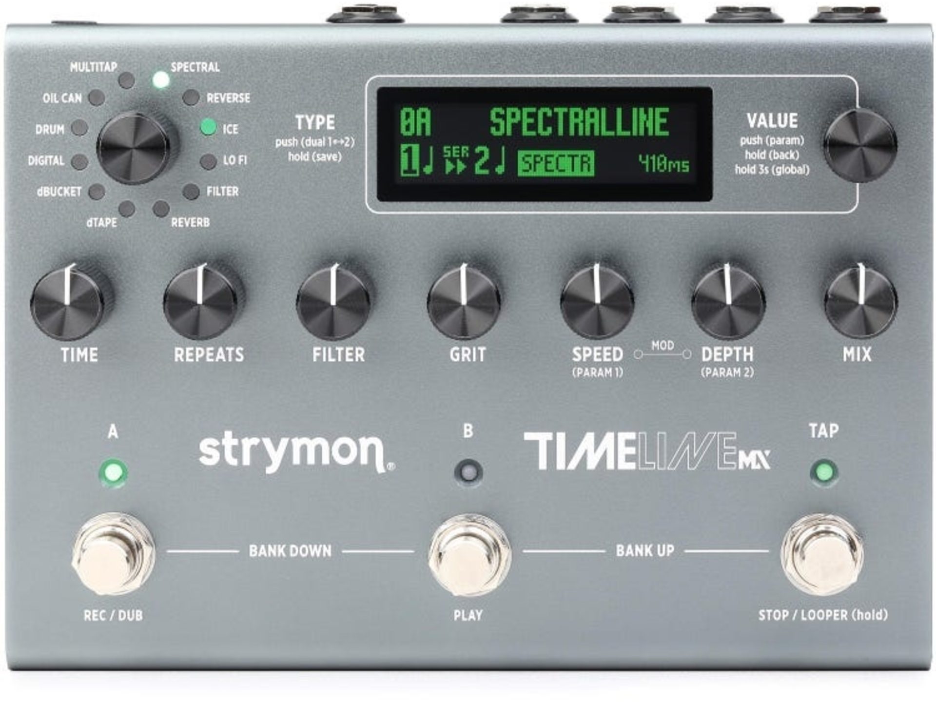 Strymon TimeLine MX Multi-delay Workstation Pedal