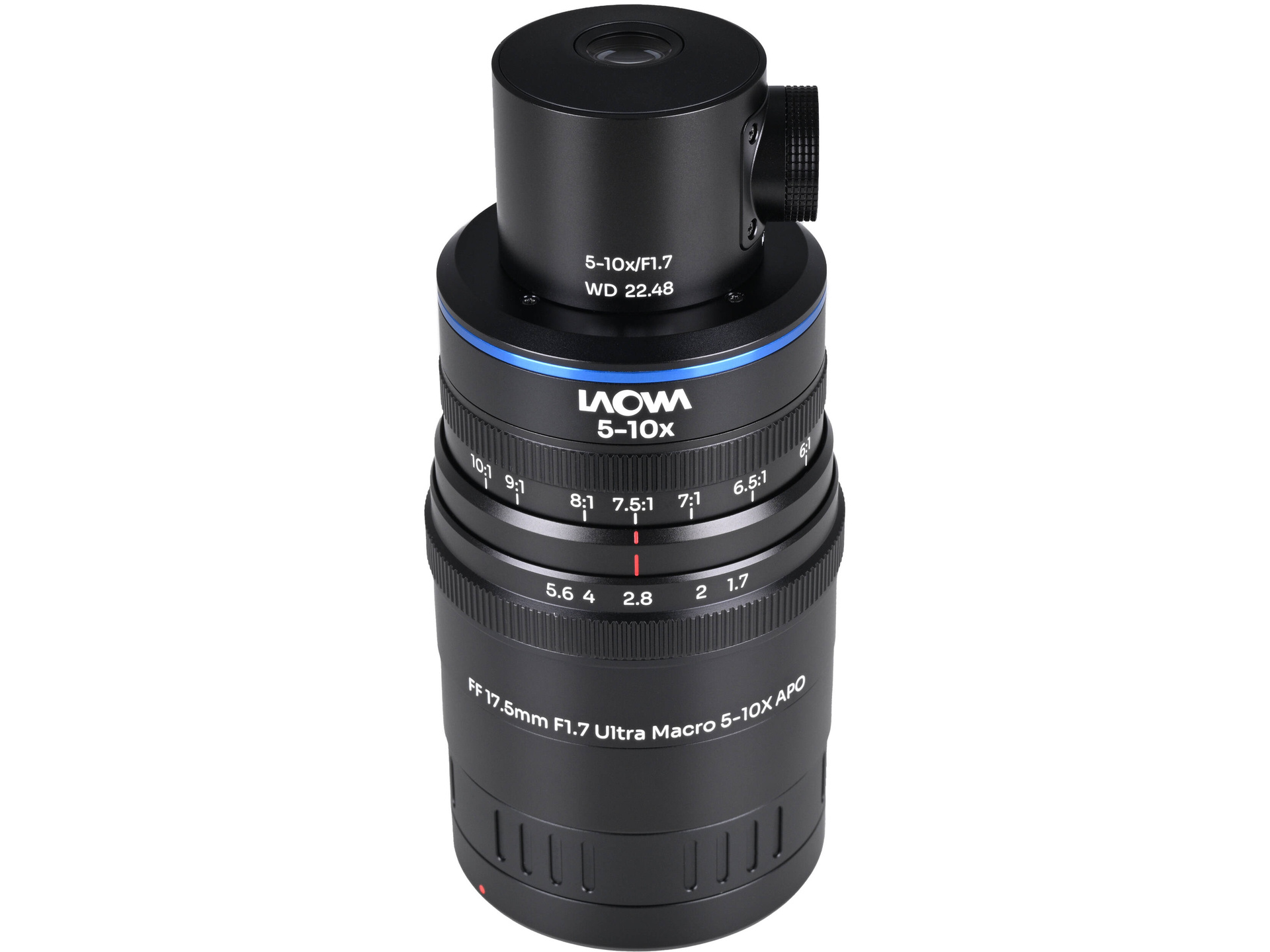 Laowa Aksen 17.5mm f/1.7 5-10x Ultra Macro APO Lens with Coaxial Illumination (Canon RF)