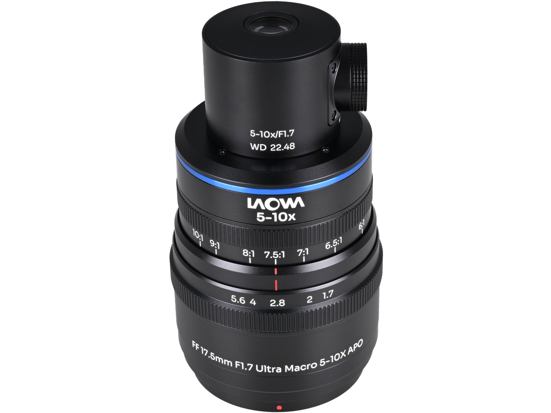 Laowa Aksen 17.5mm f/1.7 5-10x Ultra Macro APO Lens with Coaxial Illumination (Nikon F)