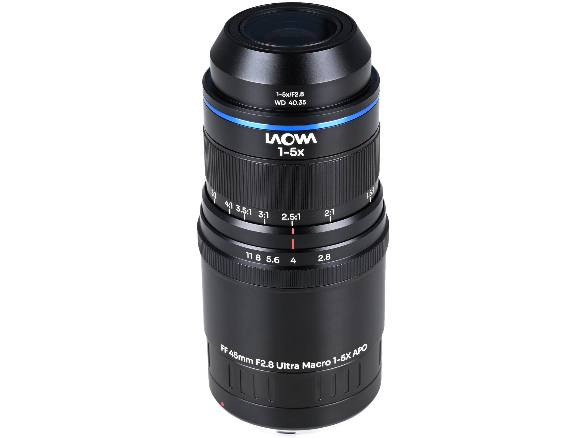 Laowa Aksen 45mm f/2.8 1-5x Ultra Macro APO Lens (Canon RF)