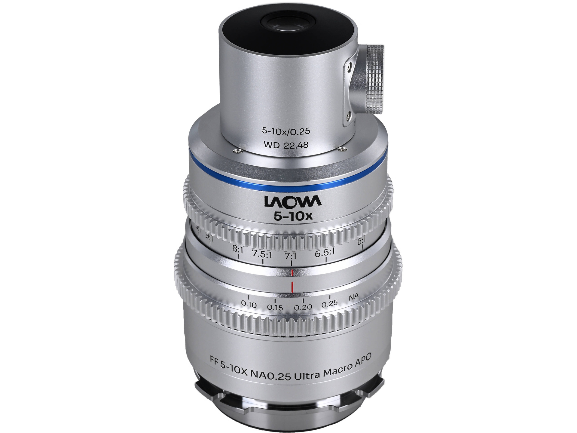 Laowa Aksen 17.5mm f/1.7 5-10x Ultra Macro APO Cine Lens with Coaxial Light Adapter (ARRI PL)