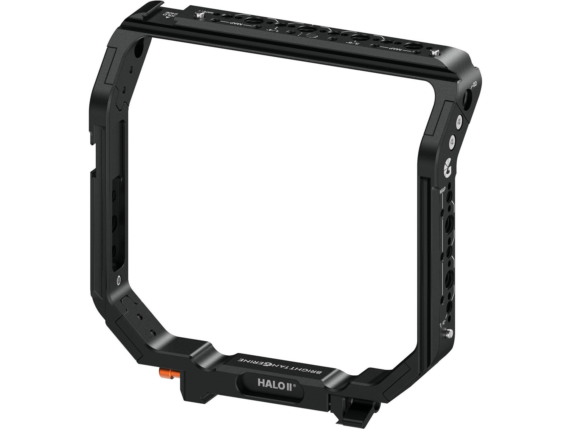 Bright Tangerine Halo 2 Universal Camera Cage (OpenRig)