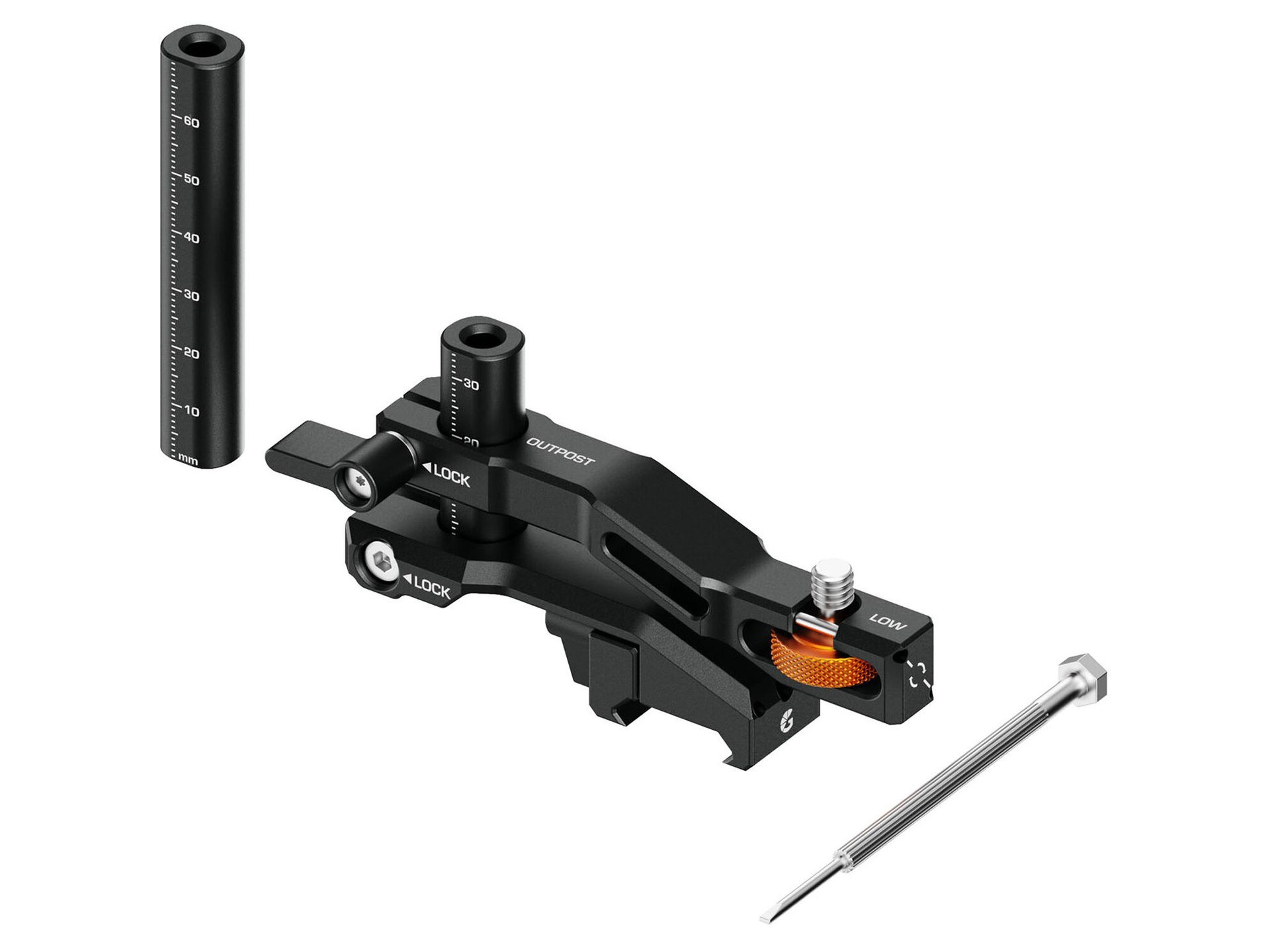 Bright Tangerine OpenRig Lens Support (NATO)