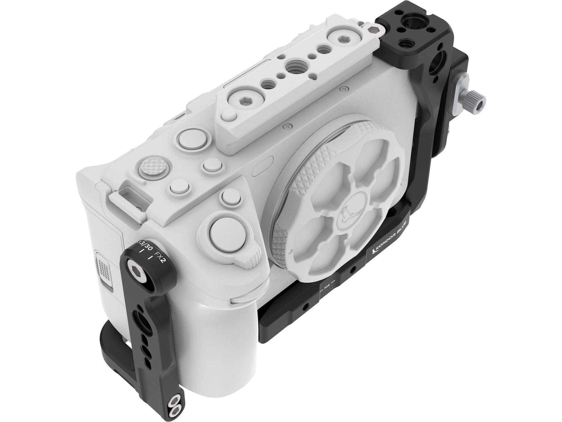 Kondor Blue Hybrid Camera Cage for Sony FX5 (Raven Black)