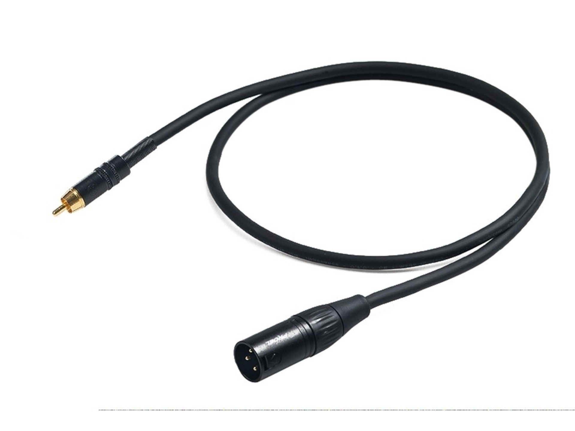 Proel Challenge RCA to Male XLR Cable (3m)