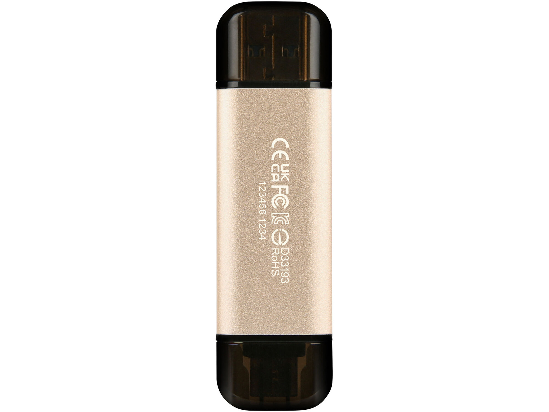 Transcend JetFlash 930C 2-In-1 Flash Drive (128GB)