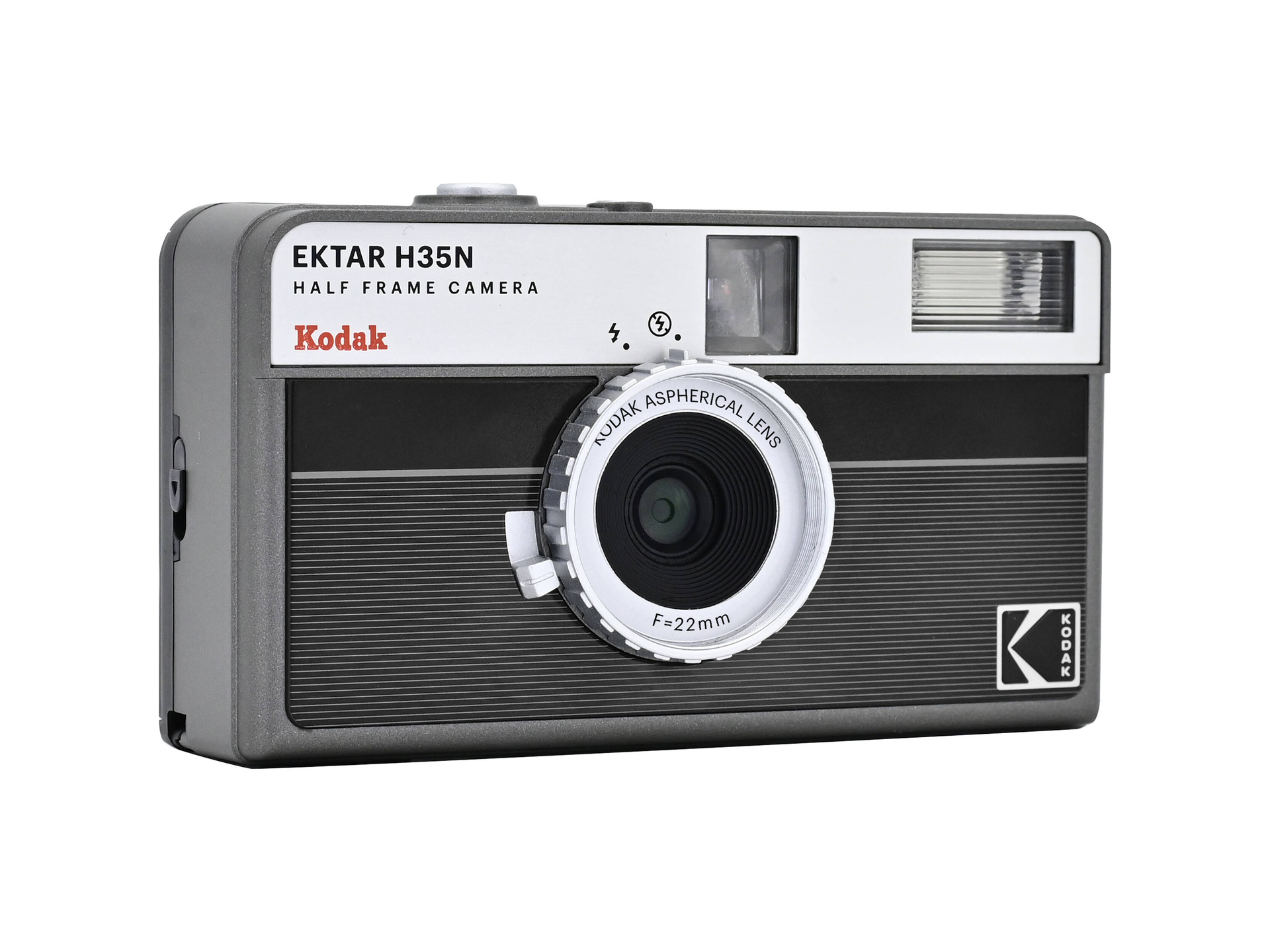 Kodak Ektar H35N Half-Frame Film Camera (Striped Black)