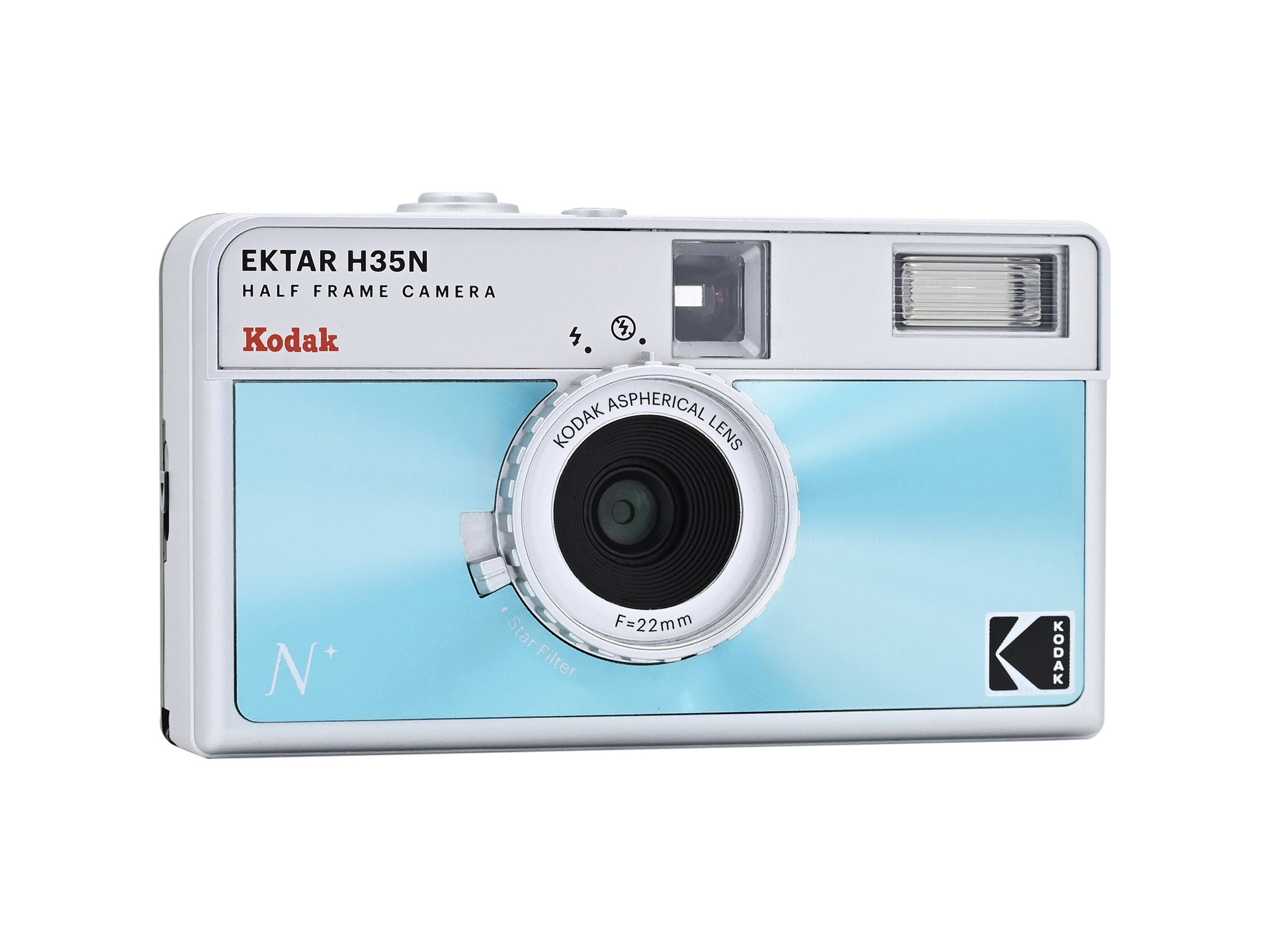 Kodak Ektar H35N Half-Frame Film Camera (Glazed Blue)
