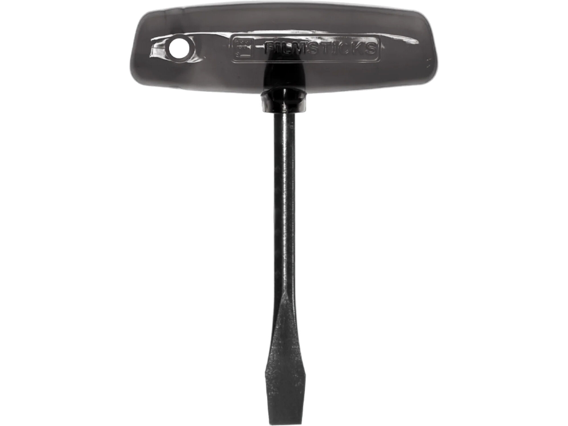Filmsticks T-Handle Slotted Screwdriver (Black, Extended Shaft)