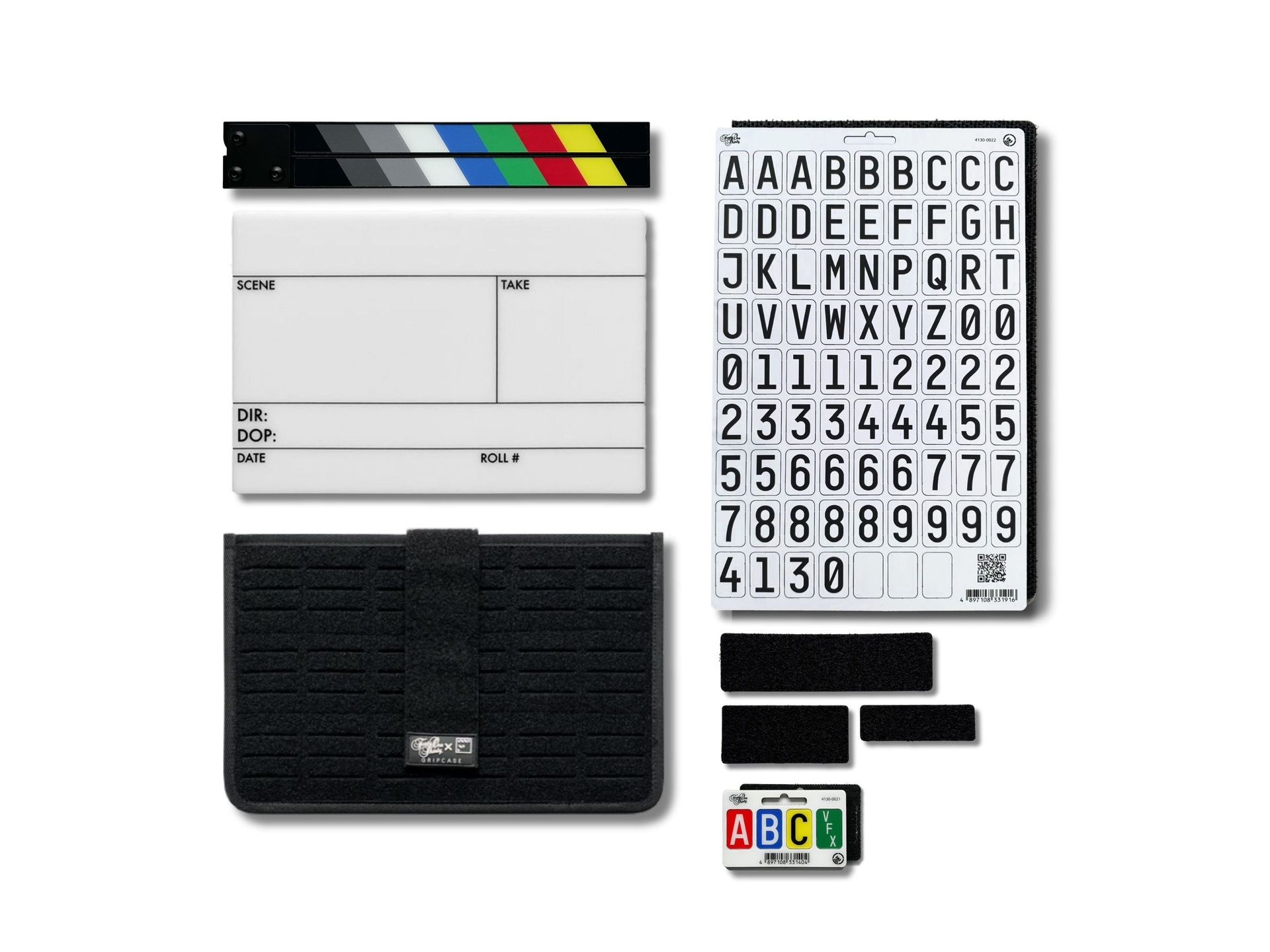 Filmsticks Premium Wet Weather Gripsticks Clapperboard Kit (USA Version, Medium)