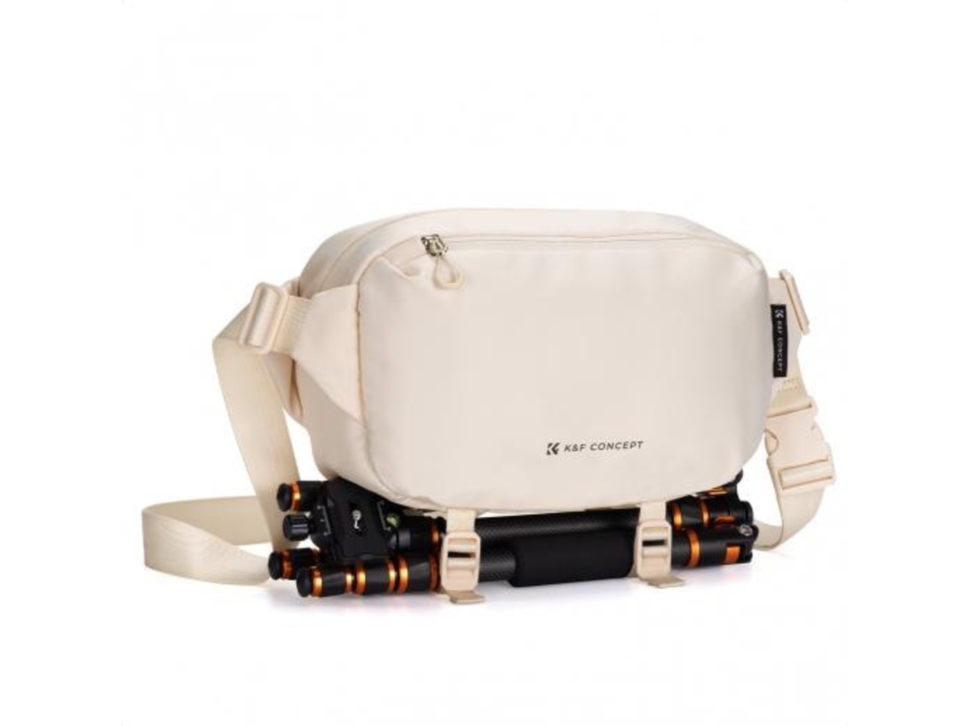 K&F Concept Alpha Camera Sling Bag (Beige, 10L)