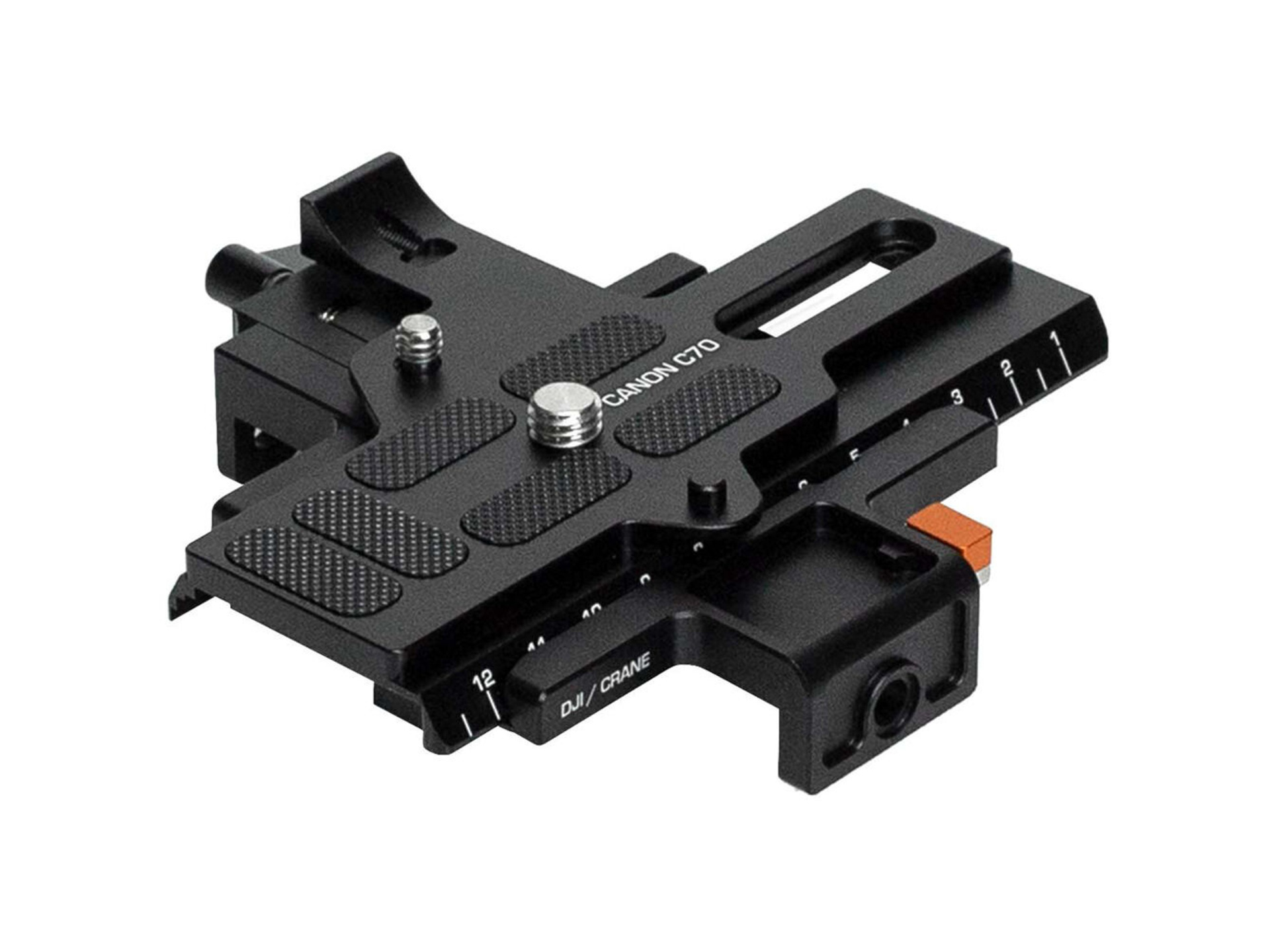 Bright Tangerine DJI Riser Kit for 15mm Baseplate & Canon C70