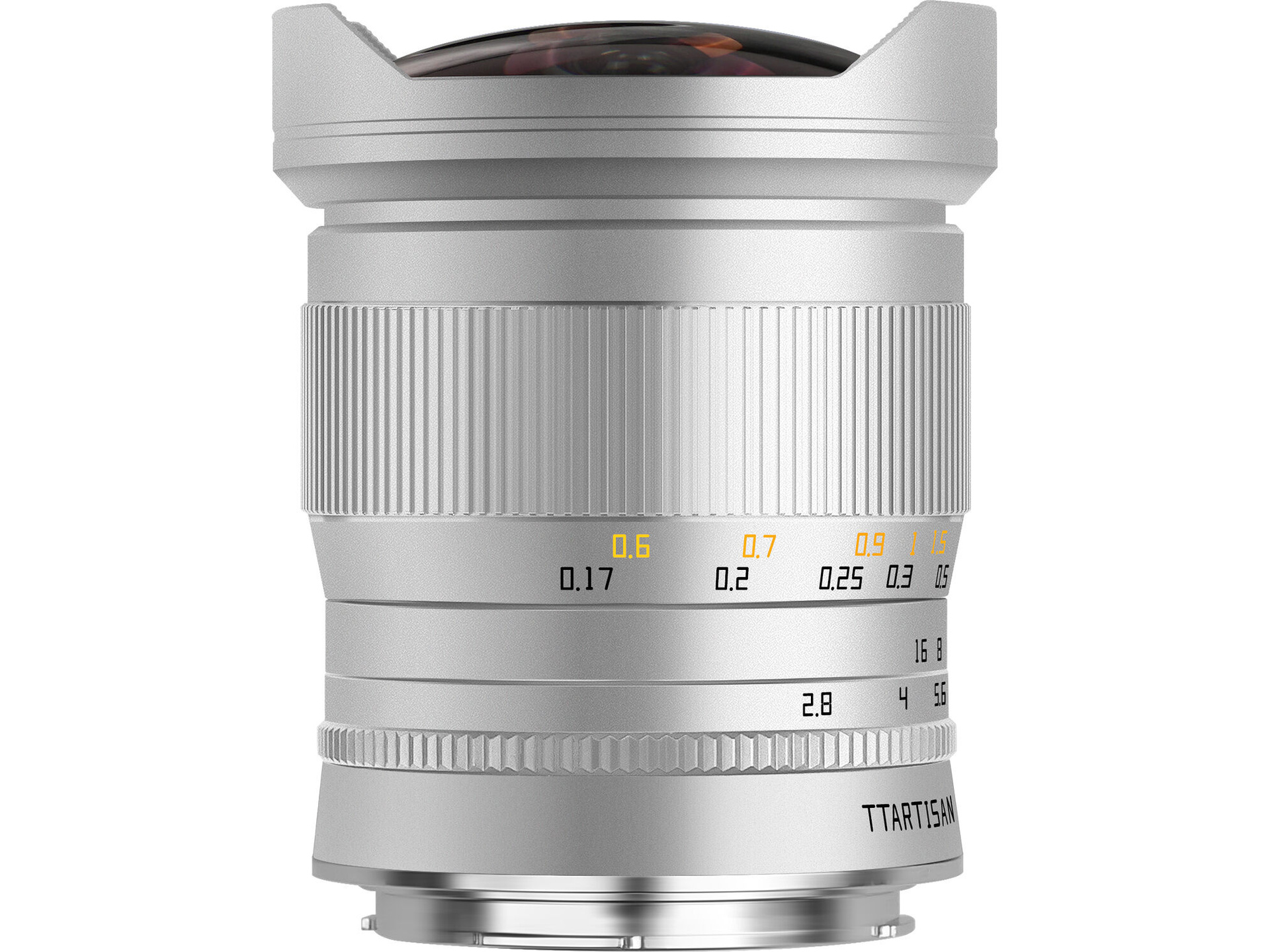 TTArtisan 11mm f/2.8 Fish Eye Lens (L-Mount, Silver)
