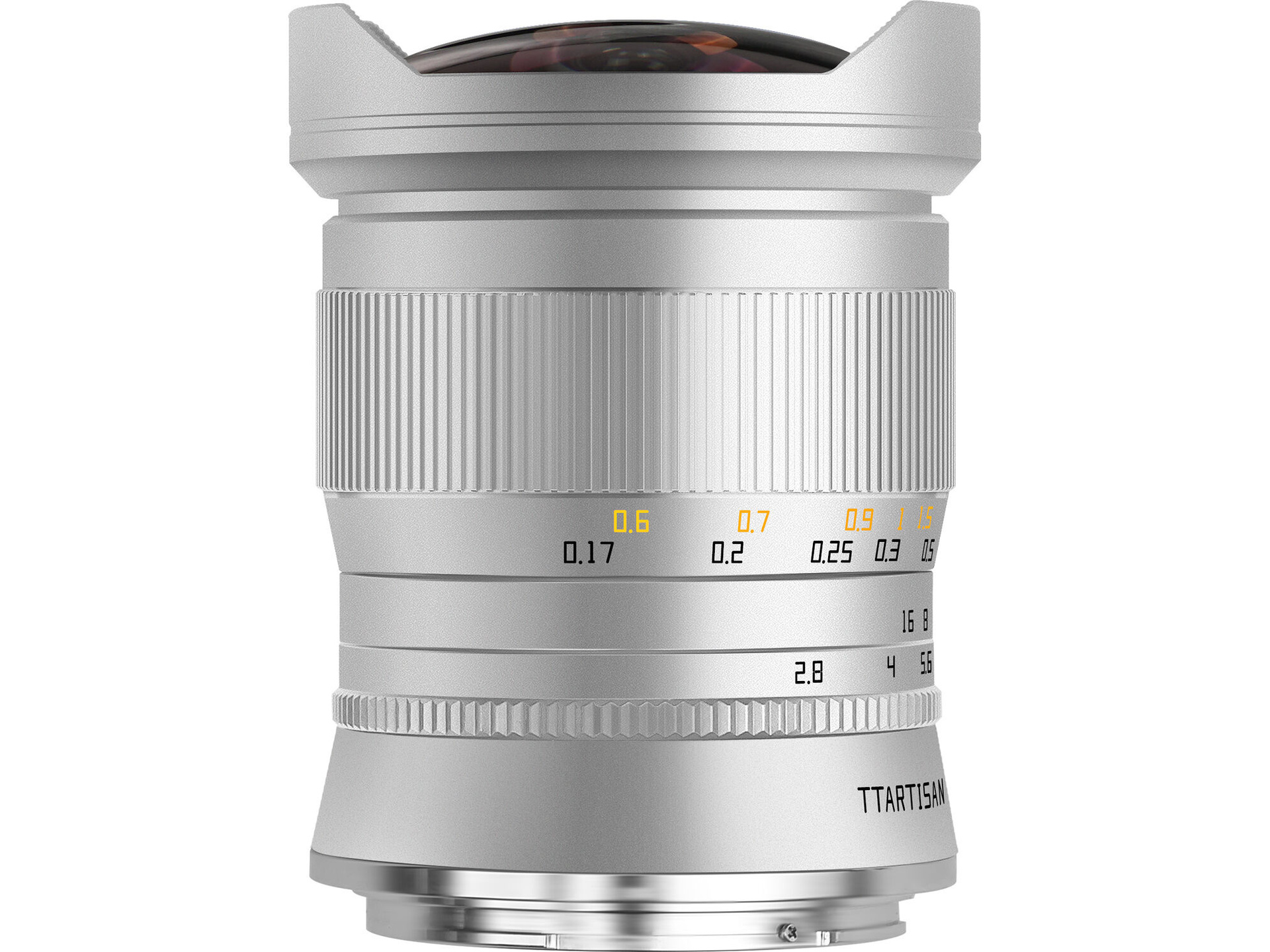 TTArtisan 11mm f/2.8 Fish Eye Lens (Nikon Z, Silver)