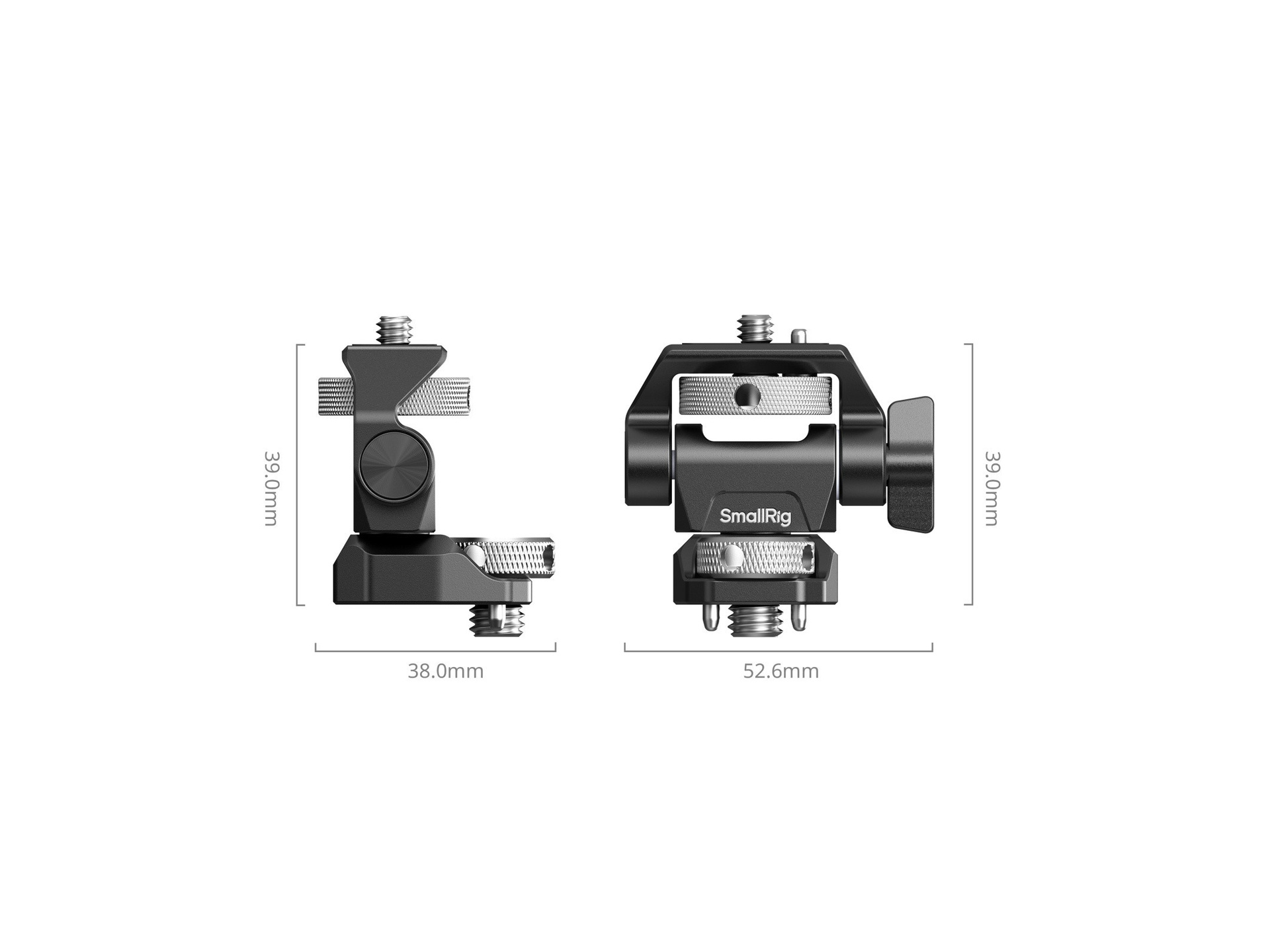SmallRig 2903C Swivel and Tilt Adjustable Monitor Mount with ARRI-Style Screw Mount