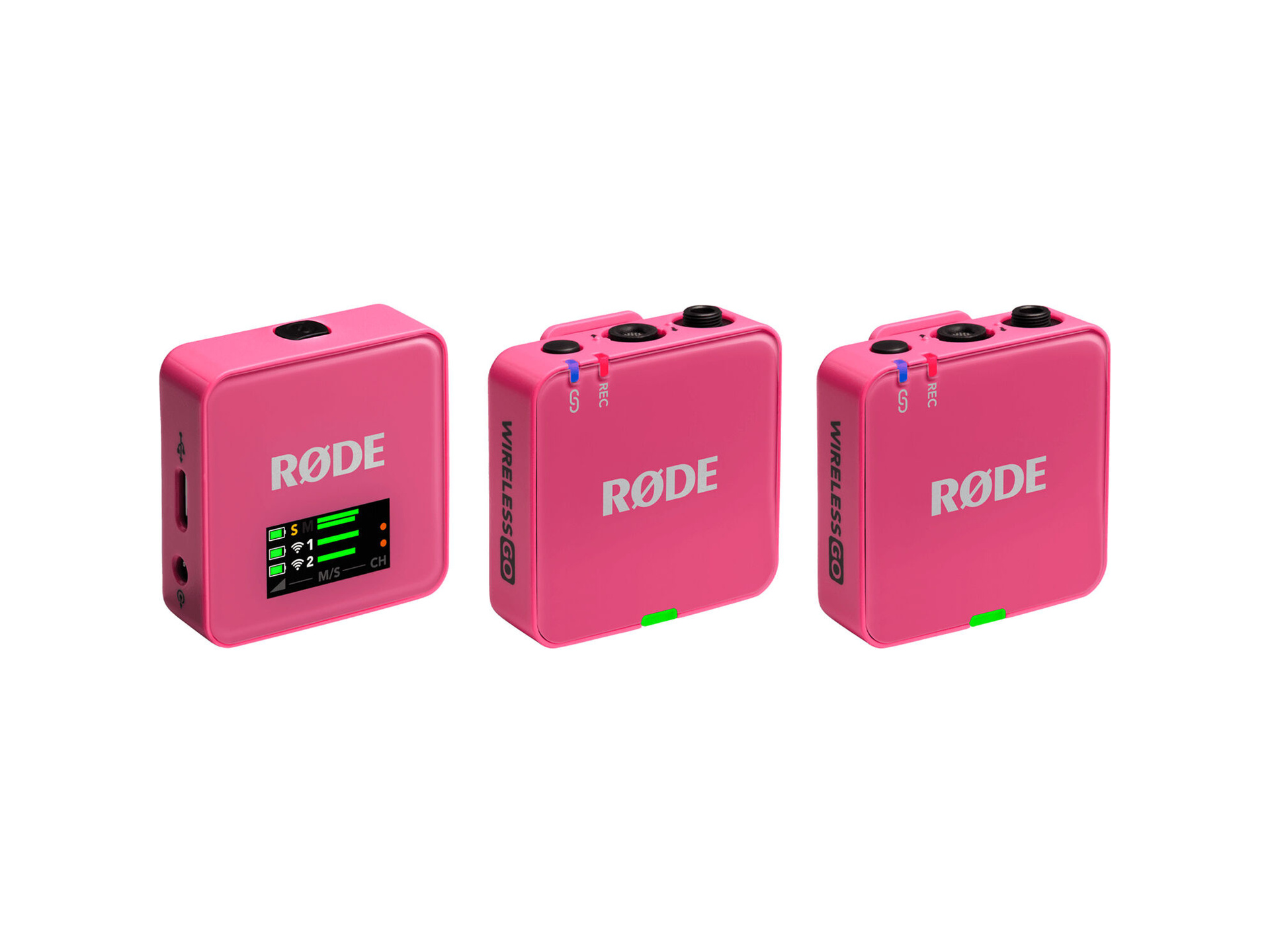 RODE Wireless GO Compact Wireless Microphone System (Gen 3, Pink)
