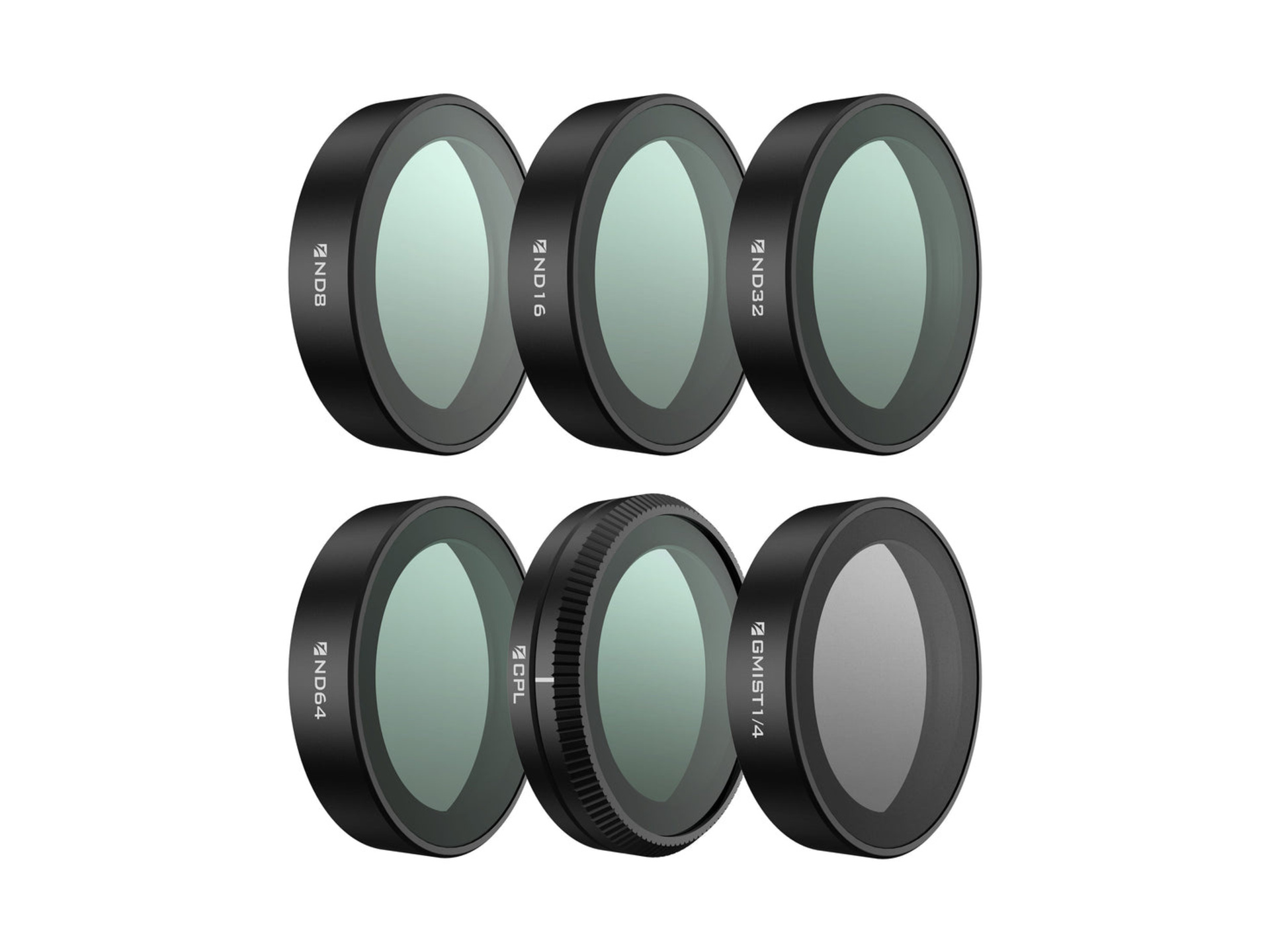 Freewell Insta360 Luna Ultra Wide-Angle Lens ND Filters (6 Pack)