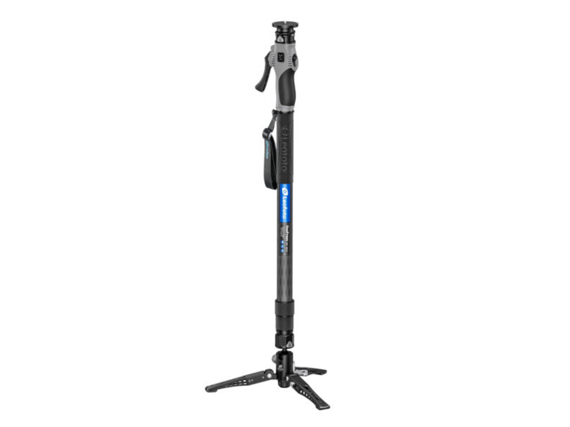 Leofoto MF-363C One-Click Height-Adjustable Carbon Fibre Monopod
