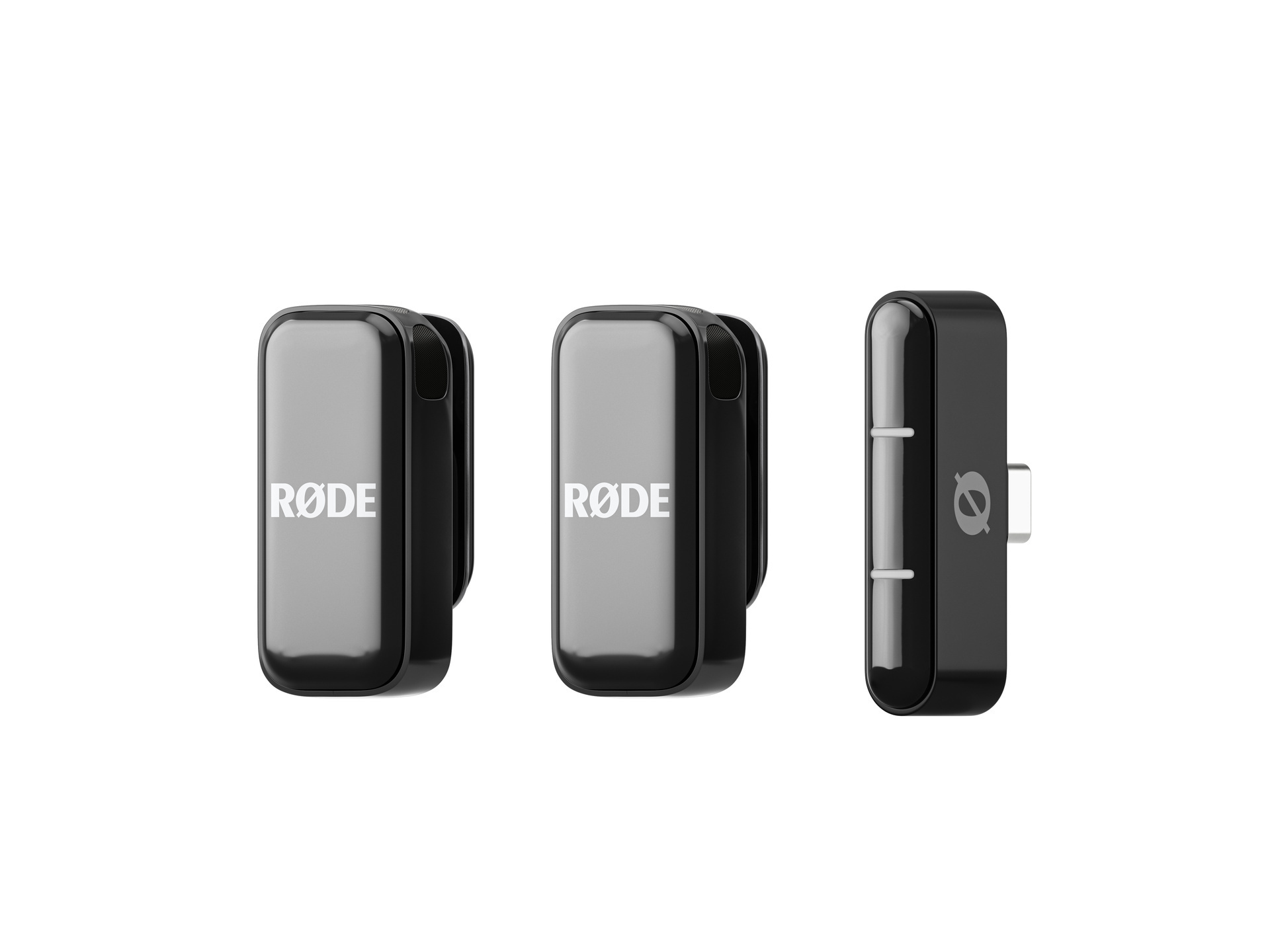RODE Wireless Micro Ultra-Compact Wireless Microphone (USB-C, Black) - Open Box