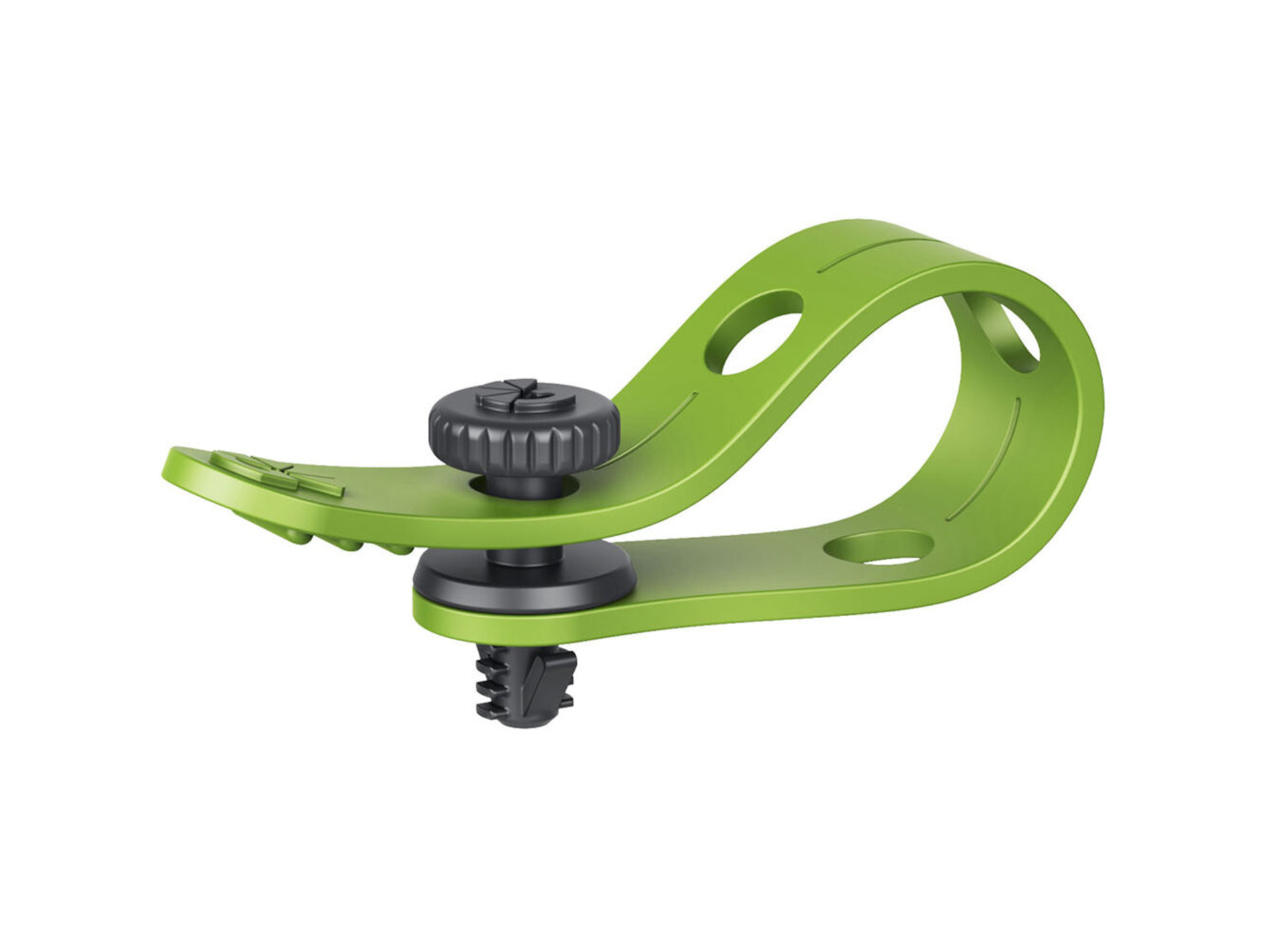 Bright Tangerine Loom Cable Tidy (Green, 1/4"-20, 4-Pack)
