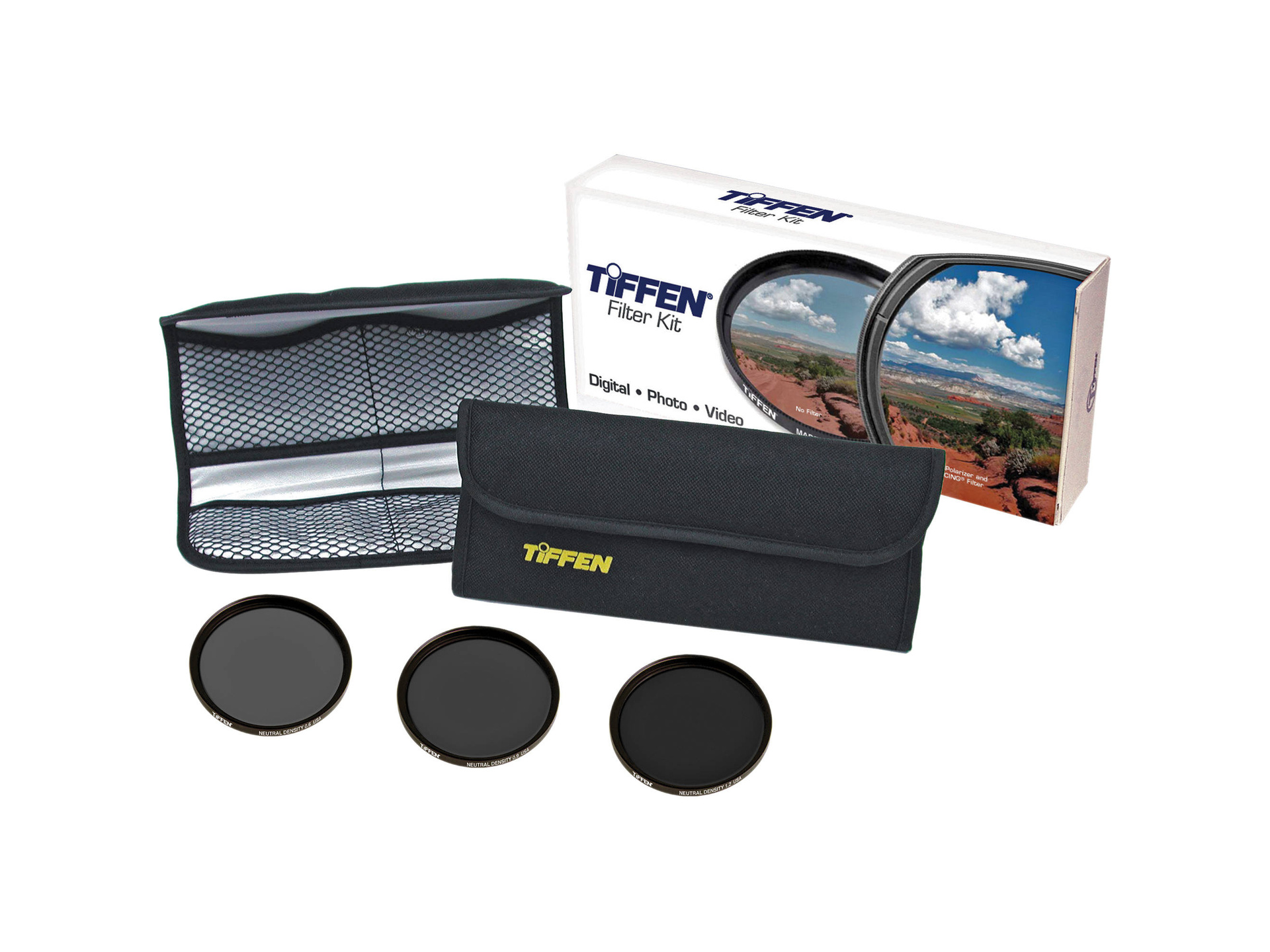 Tiffen 67mm Digital Neutral Density Filter Kit - Open Box