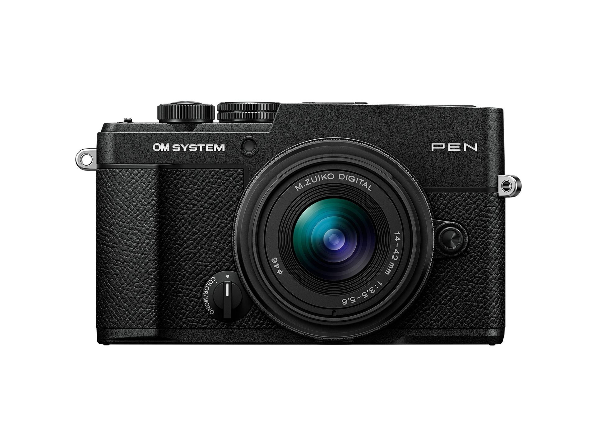 OM SYSTEM PEN Mirrorless Camera with 14-42mm III Lens (Black)