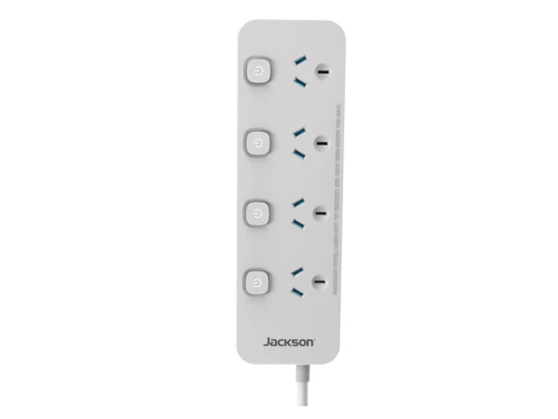 Jackson 4 Outlet Switch Control Powerboard (White)