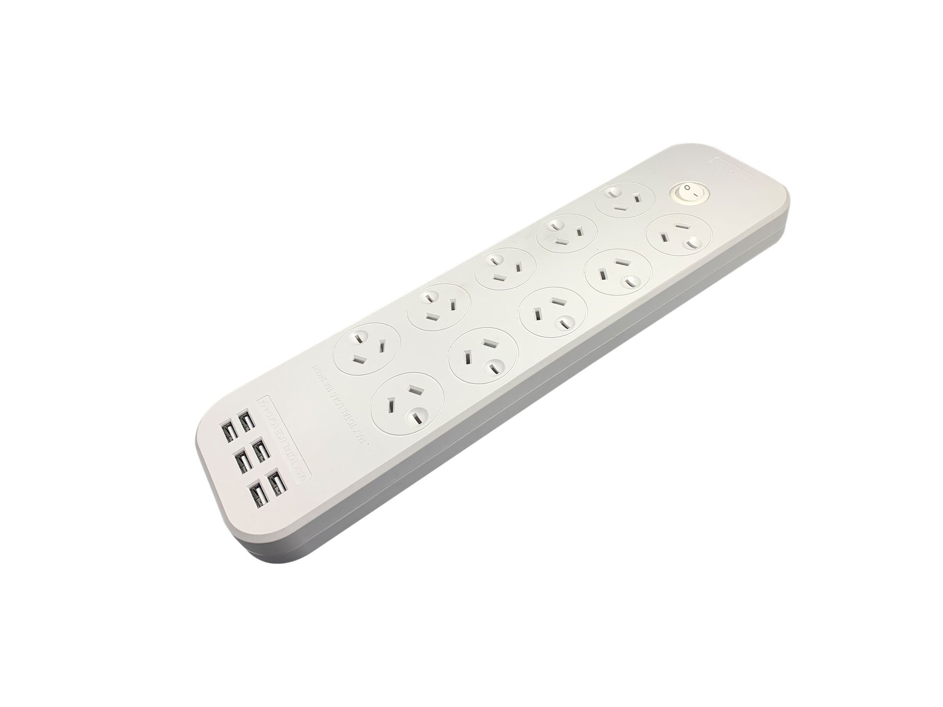 Jackson  PT1055 10 Outlet Powerboard with 6x USB-A Fast Charging Ports (4.5A)