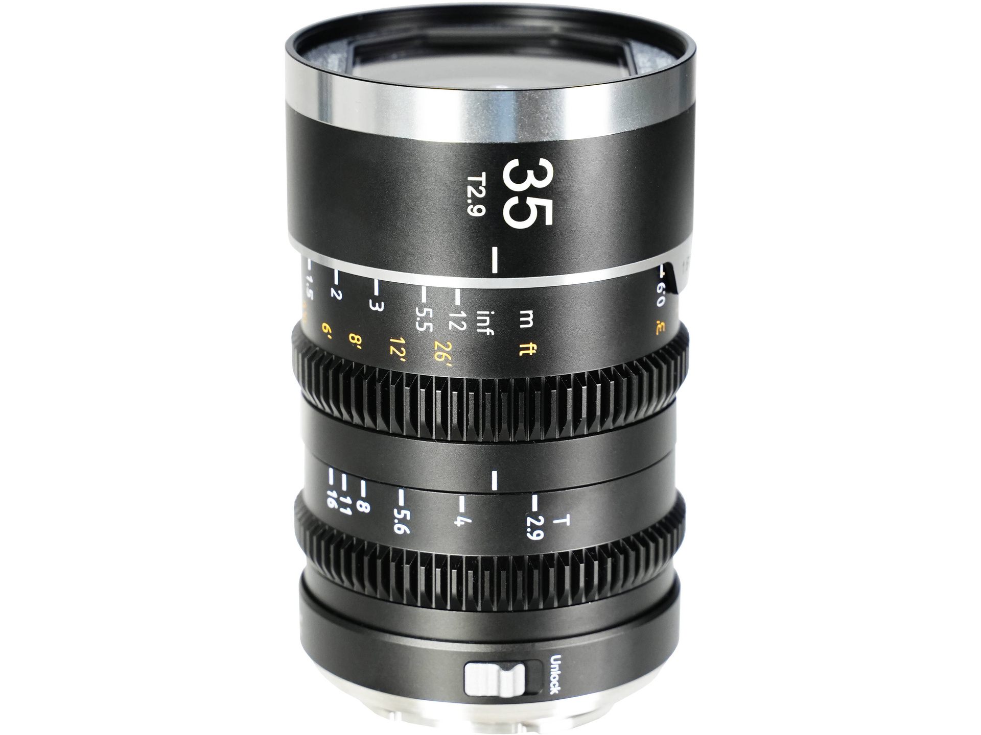 Sirui Saturn V2 Series 35mm T2.9 1.6x Full-Frame Anamorphic Cine Lens (Nikon Z, Neutral Flare)