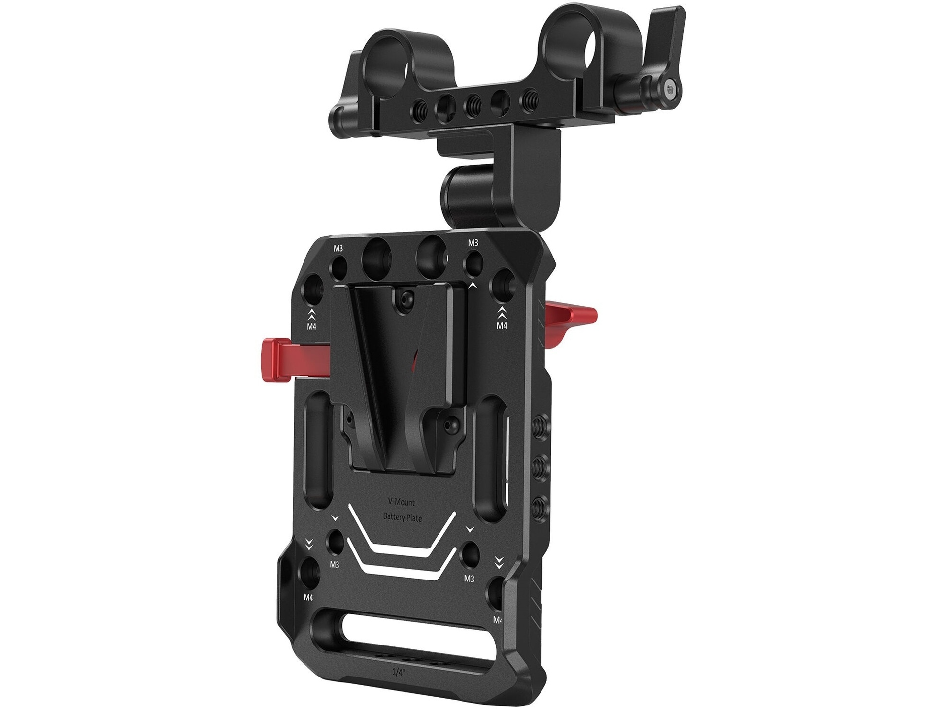 SmallRig V-Lock Battery Plate with 15mm Rod Clamp & Adjustable Arm - Open Box