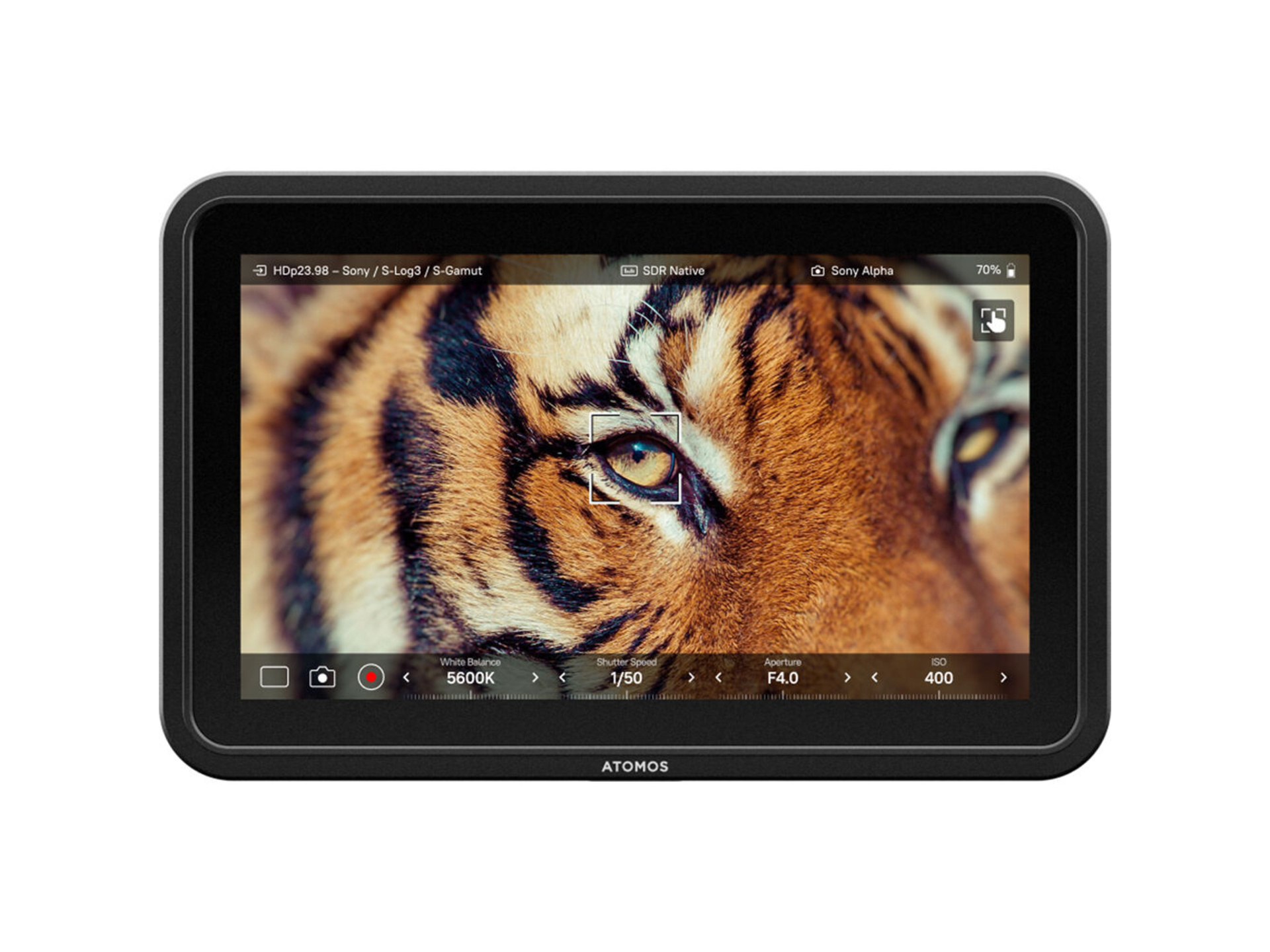 Atomos Shinobi 7 II 4K HDMI HDR Monitor with Camera Control