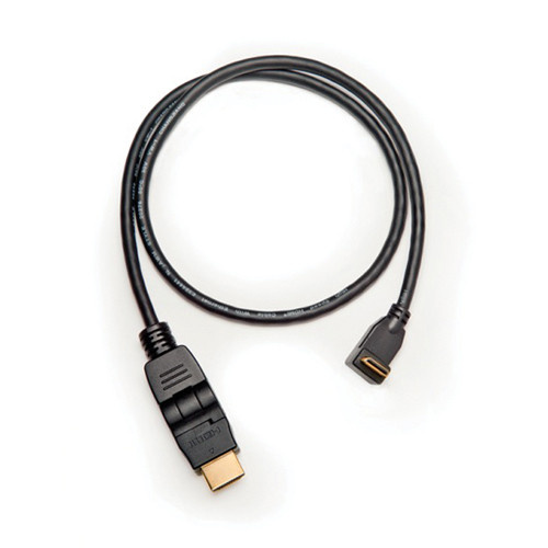 Zacuto 24" Right Angle Mini to Standard HDMI Cable