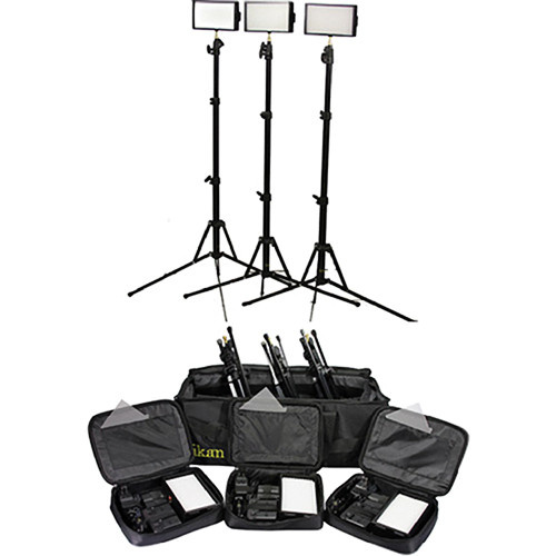 Ikan iLED312-v2 3-Point Light Kit