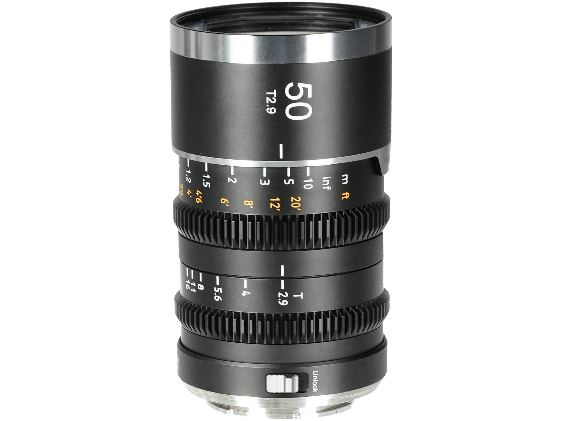 Sirui Saturn V2 Series 50mm T2.9 1.6x Full-Frame Anamorphic Cine Lens (Sony E, Neutral Flare)