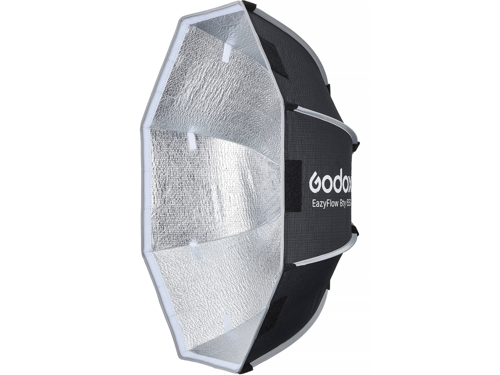 Godox EazyFlow Bty 65S Collapsible Beauty Dish (Black/Silver, 65 cm)