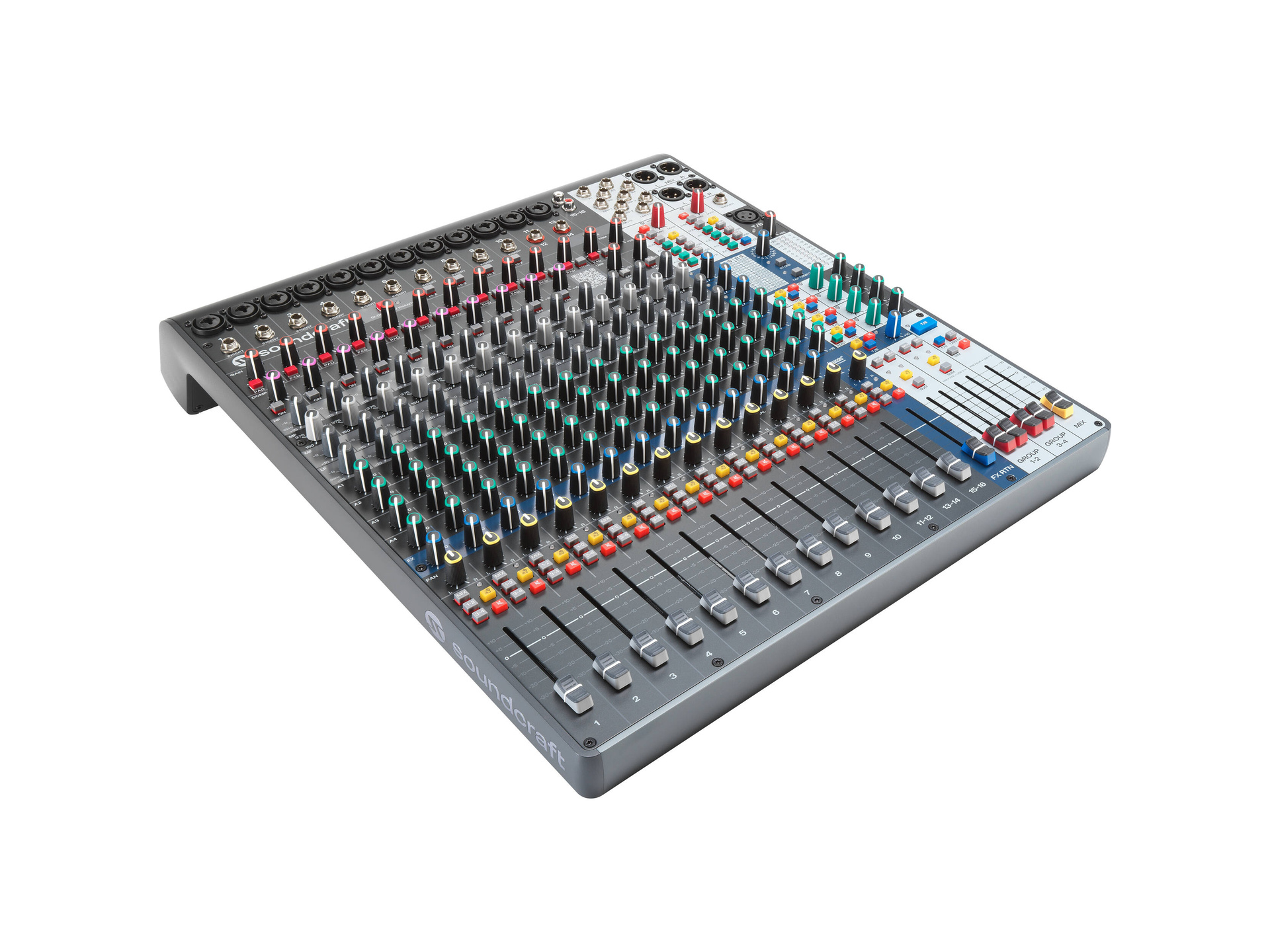 Soundcraft Signature Plus 16 16-Channel Analog Mixer with Lexicon Effects
