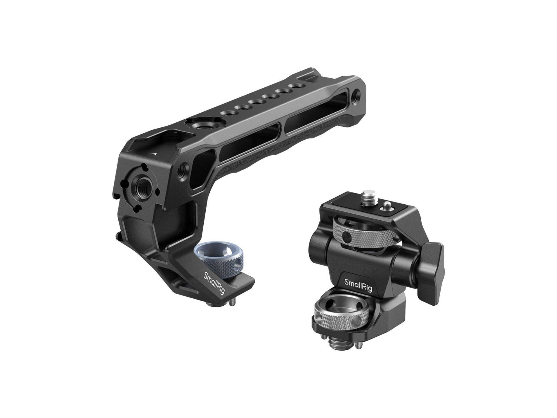 SmallRig 5323B Top Handle with Monitor Support Kit (Compatible with ARRI 3/8''-16 Screw)