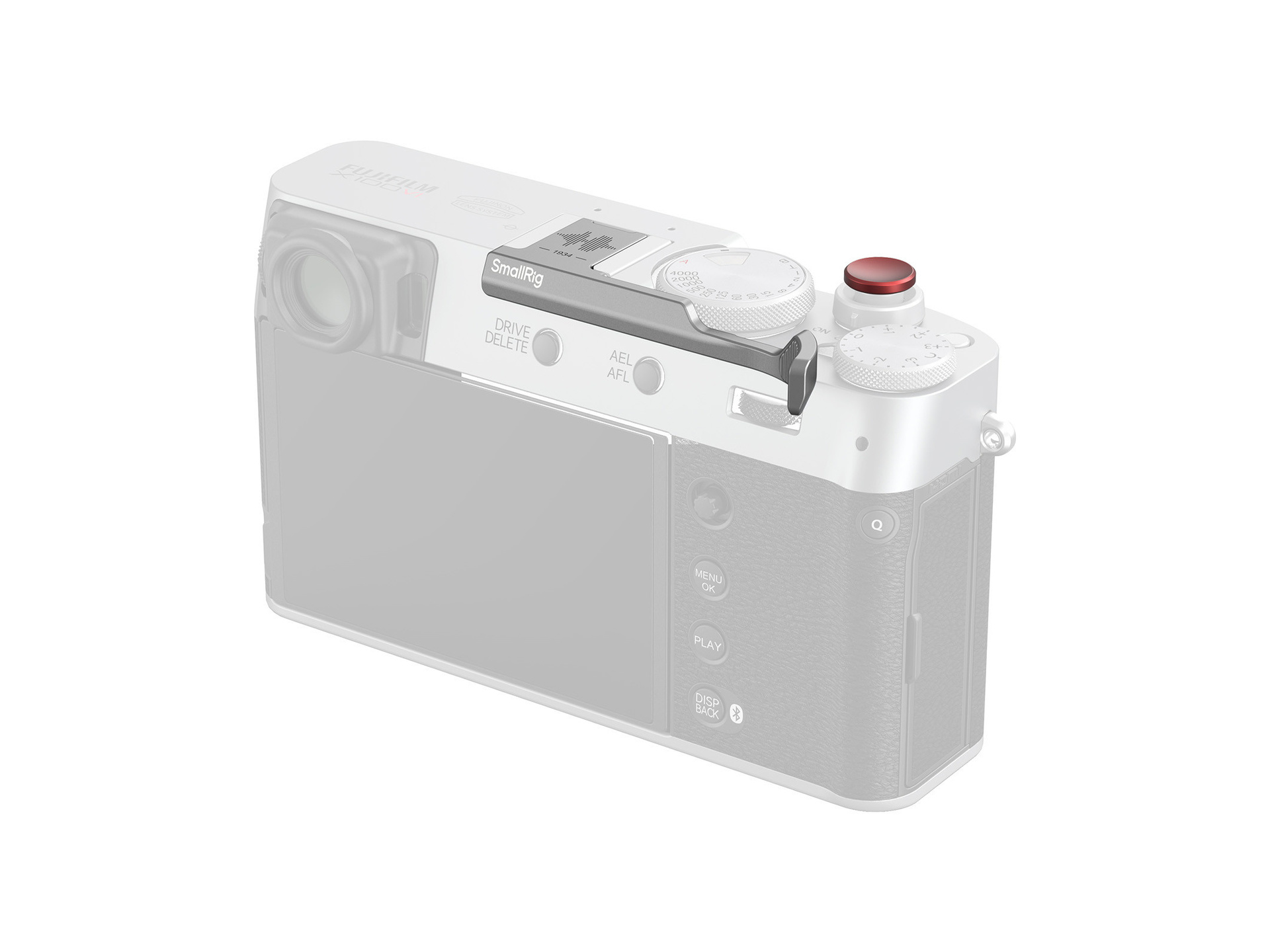 SmallRig 4877C  Thumb Grip for FujiFilm X-M5 (Silver)
