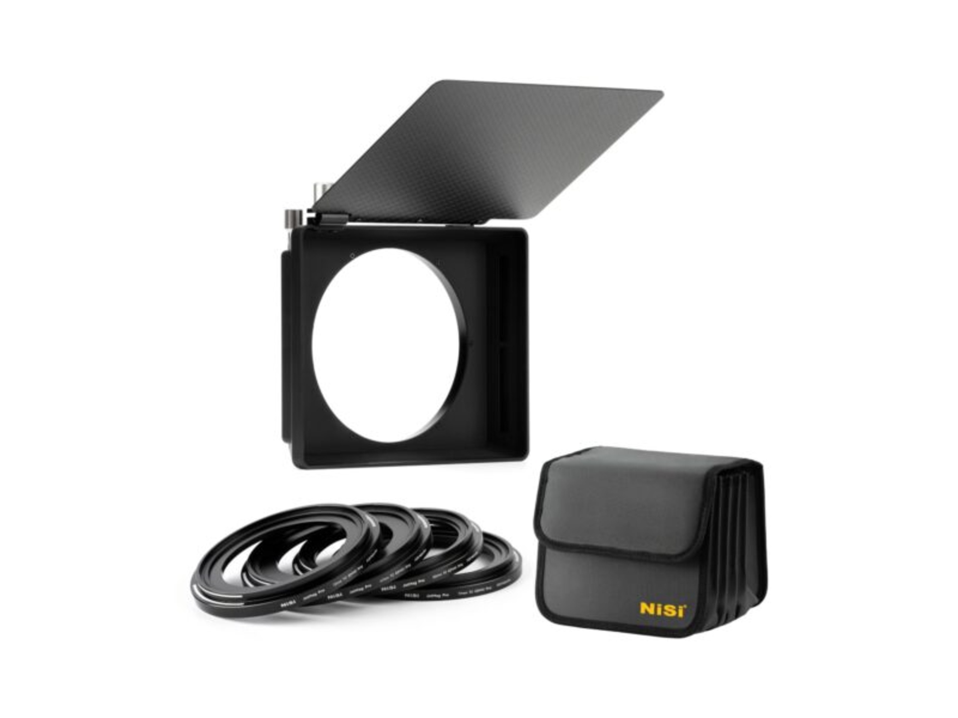 NiSi JetMag Pro Matte Box Kit with Carbon Fiber Top Flag (82MAG)