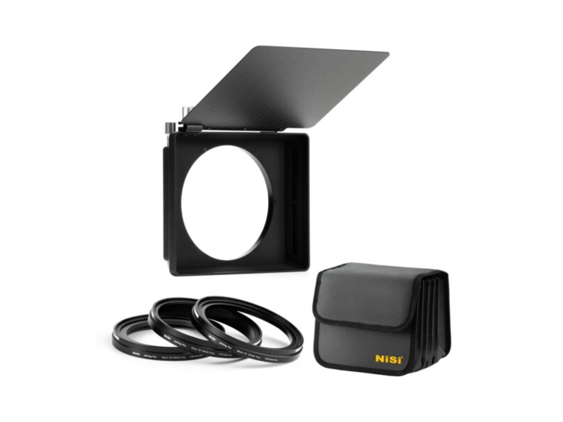 NiSi JetMag Pro Matte Box Kit with Carbon Fiber Top Flag (95MAG)