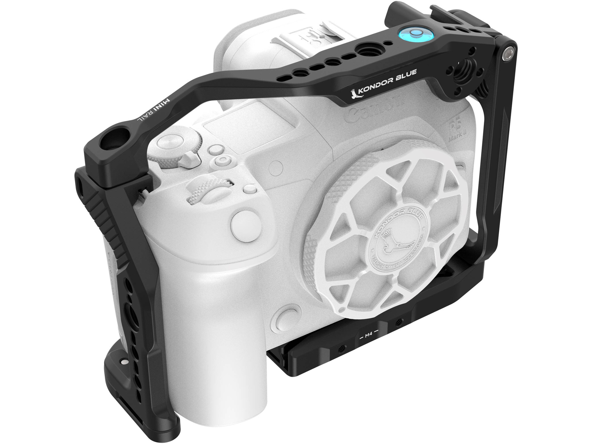 Kondor Blue Camera Cage for Canon R Series (Raven Black)
