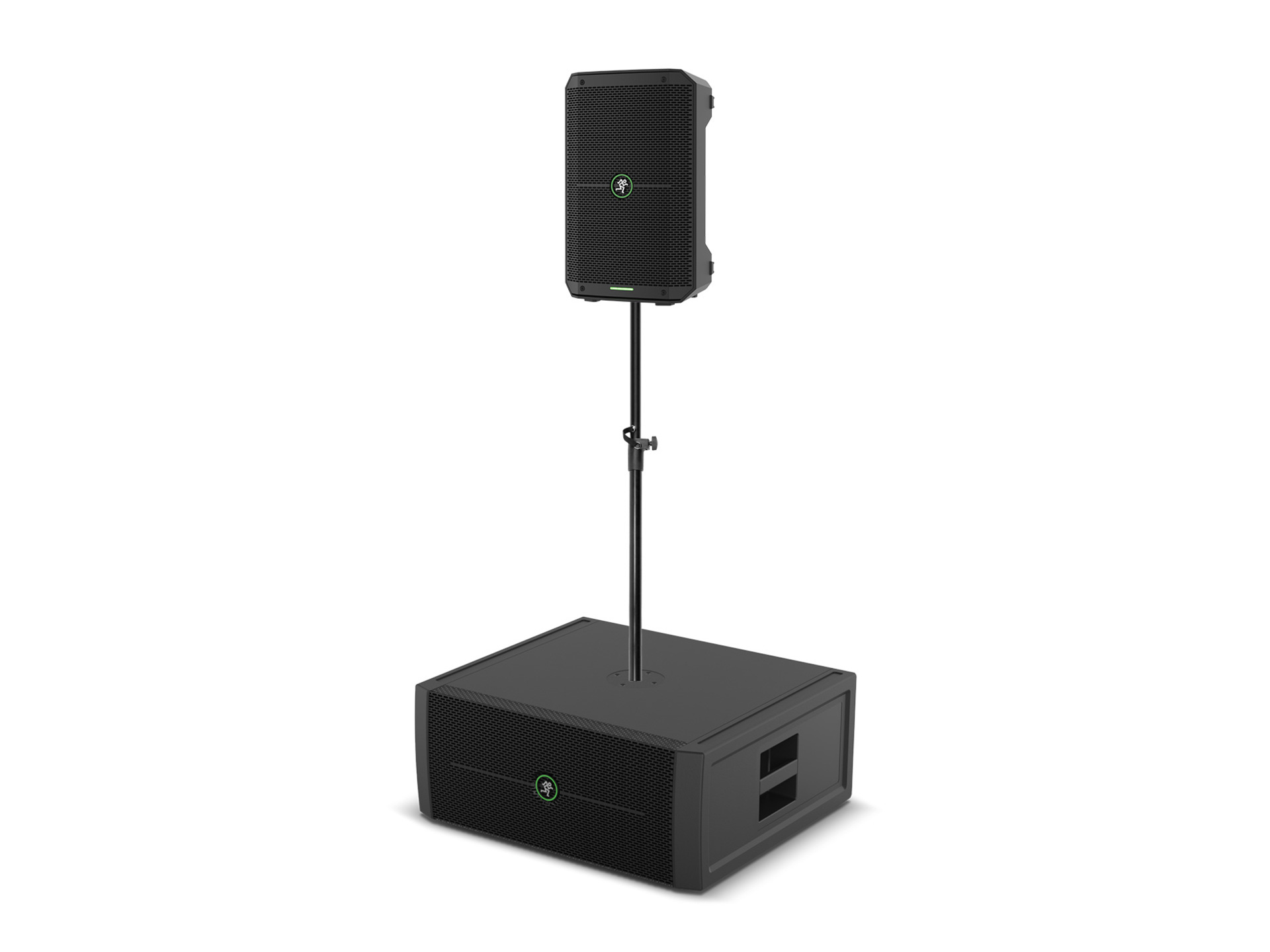 Mackie Thump Go 8" Portable Battery-Powered Loudspeaker + Mackie ThumpSub GO 8" 400W Portable Battery-Powered Subwoofer