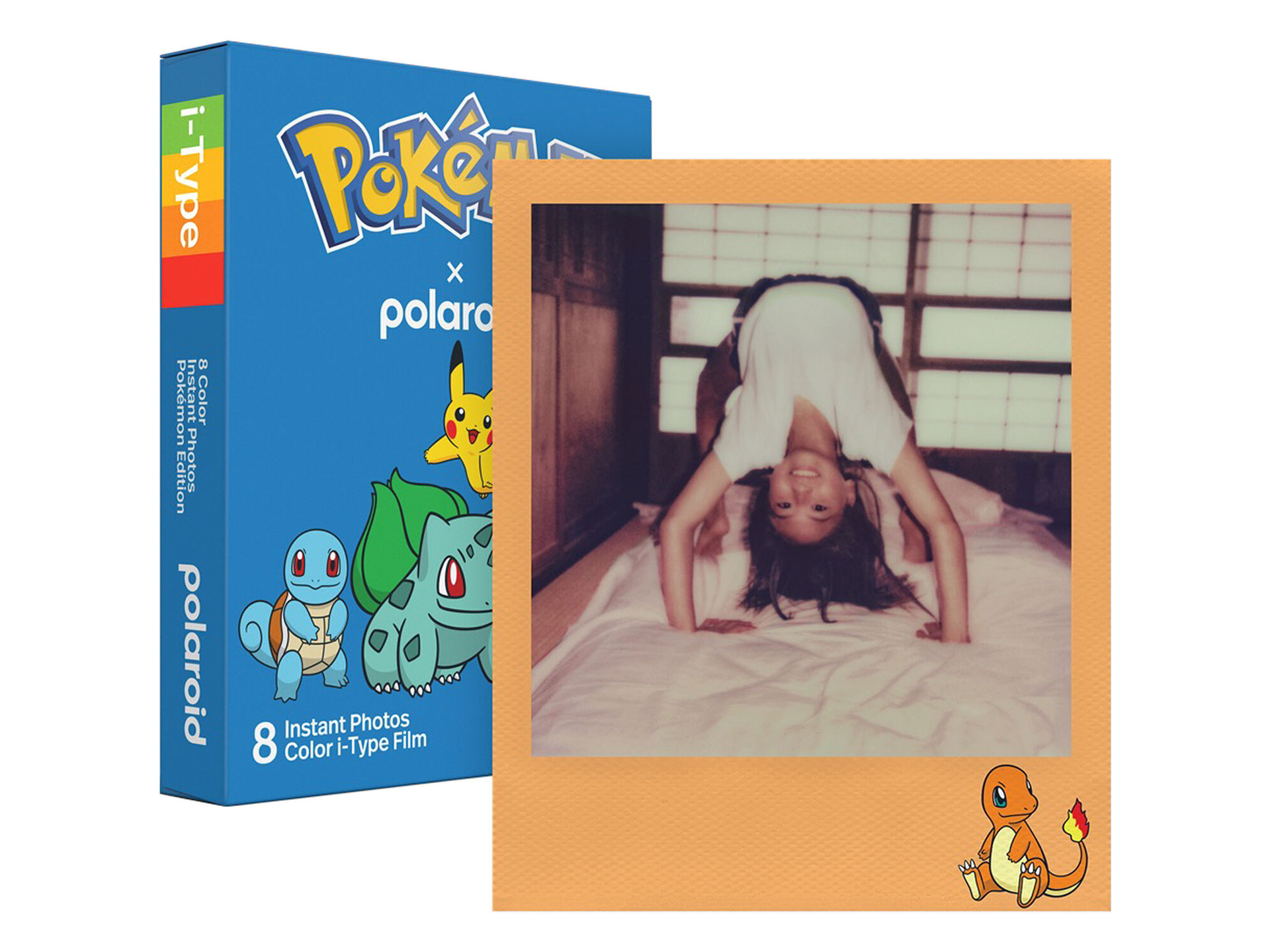 Polaroid Color i-Type Instant Film (Pokemon Frames, 8 Exposures)
