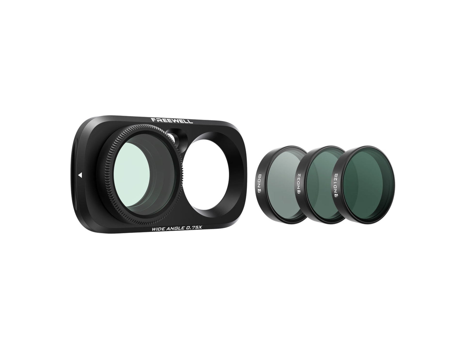 Freewell 0.75x Wide Angle Lens Kit with ND Filters for Insta360 Luna Ultra
