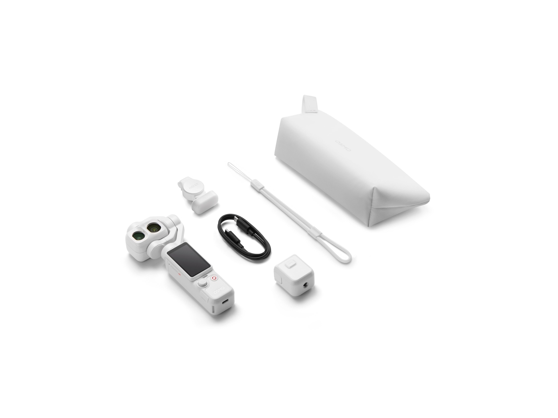 DJI Osmo Pocket 4P Standard Combo (Pearl White)